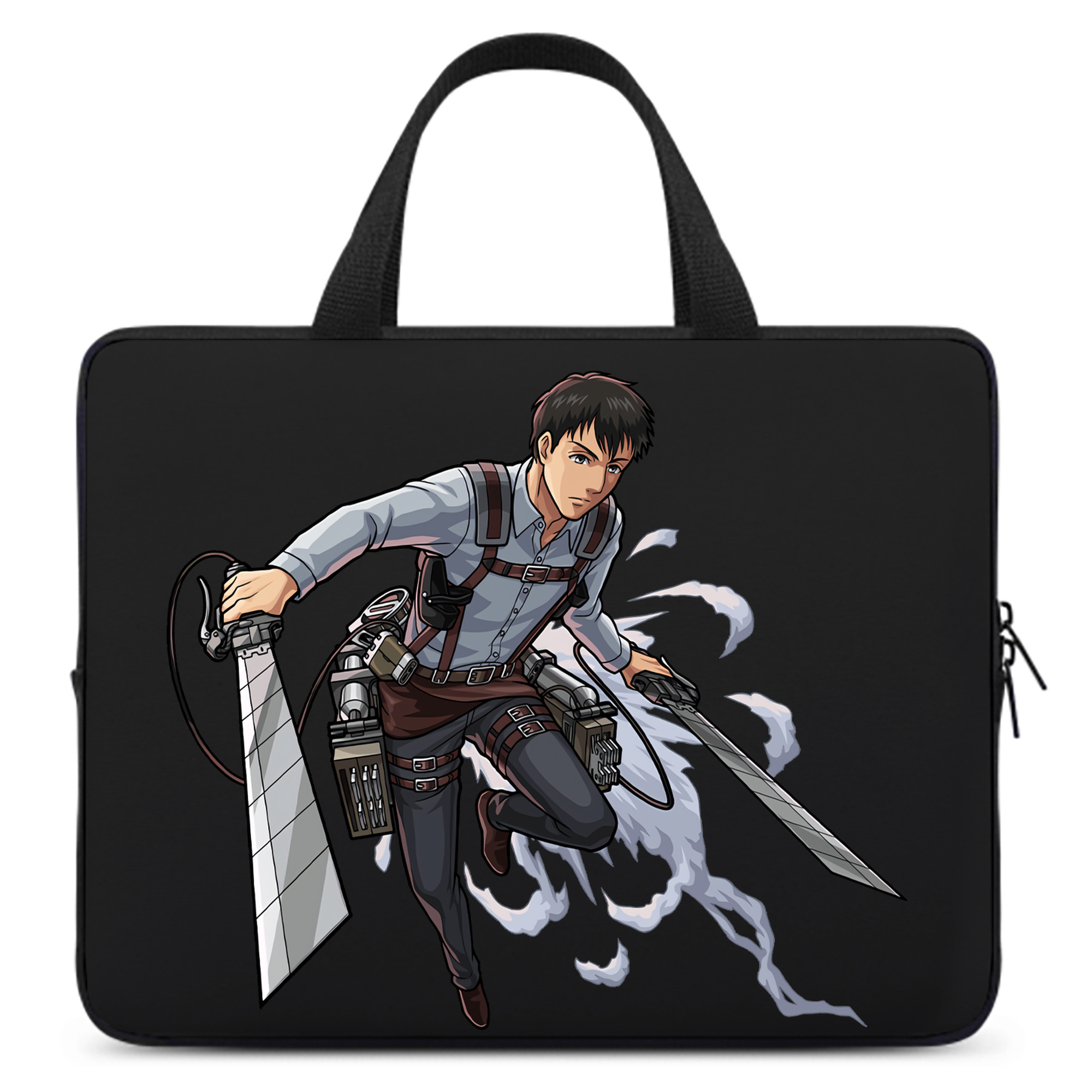 （画像用） 進撃の巨人 ベルトルト・フーバー Attack on Titan Bertholdt Hoover 手提げノートパソコンバッグ