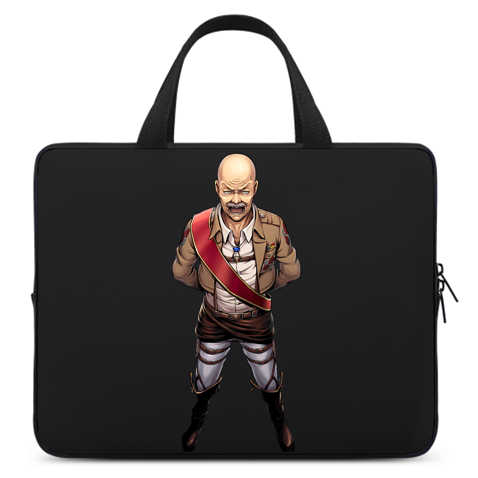 （画像用） 進撃の巨人 ドット·ピクシス Attack on Titan Dot Pixis 手提げノートパソコンバッグ