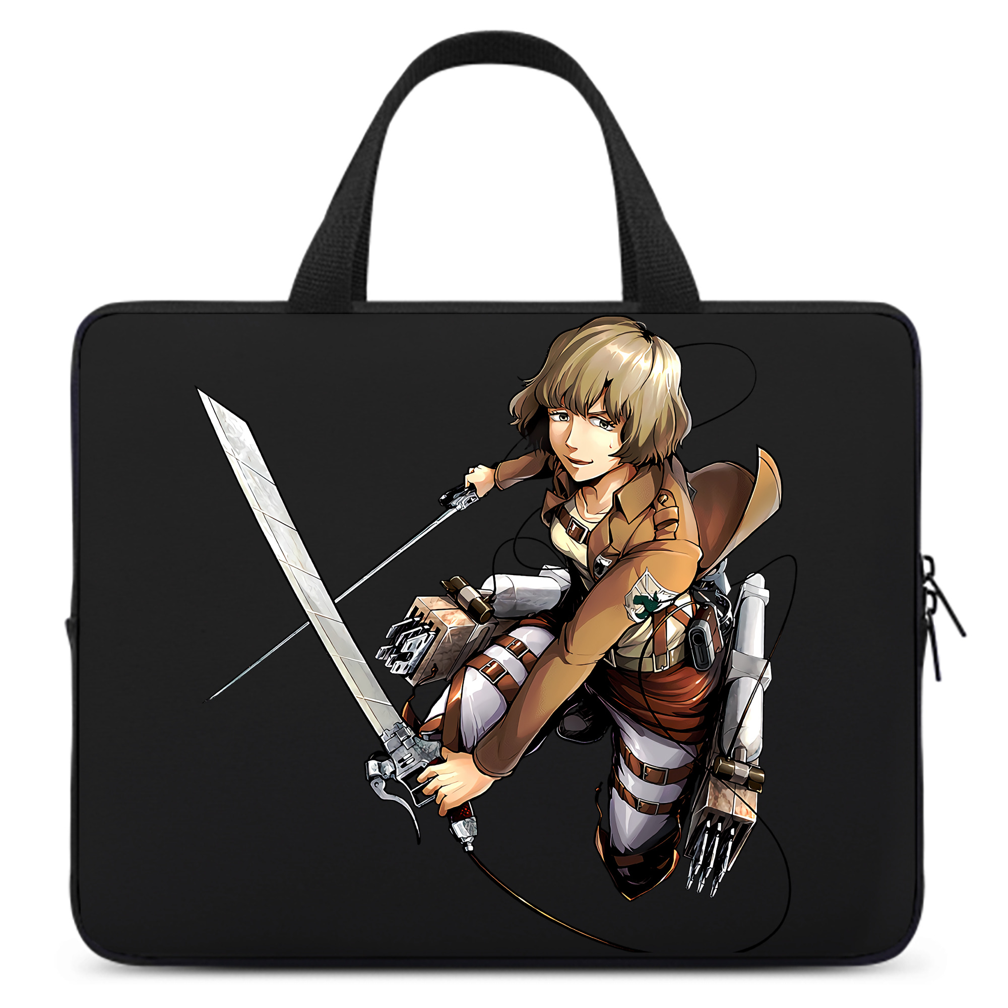 （画像用） 進撃の巨人 ヒツチ Attack on Titan Hitch 手提げノートパソコンバッグ