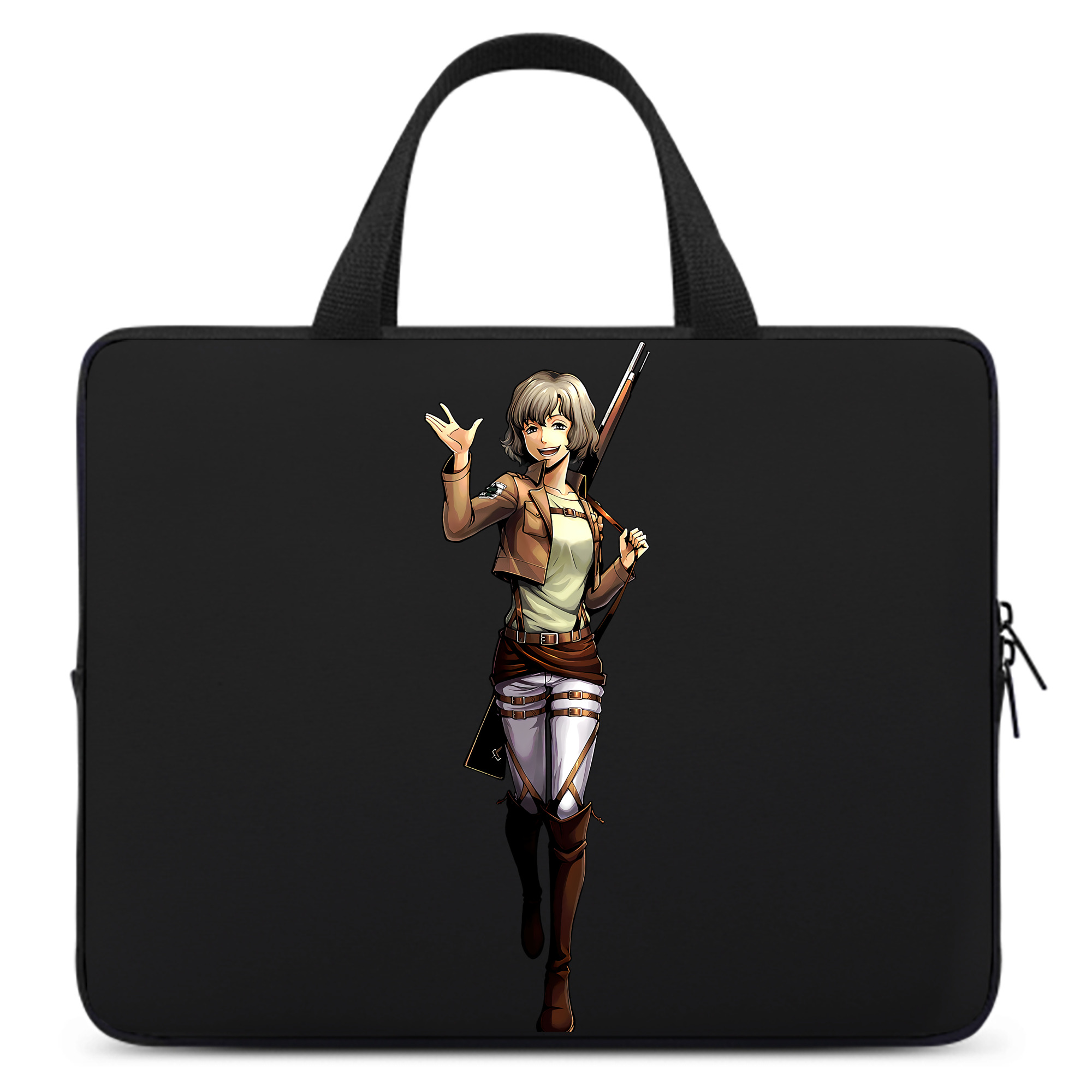 （画像用） 進撃の巨人 ヒツチ Attack on Titan Hitch 手提げノートパソコンバッグ