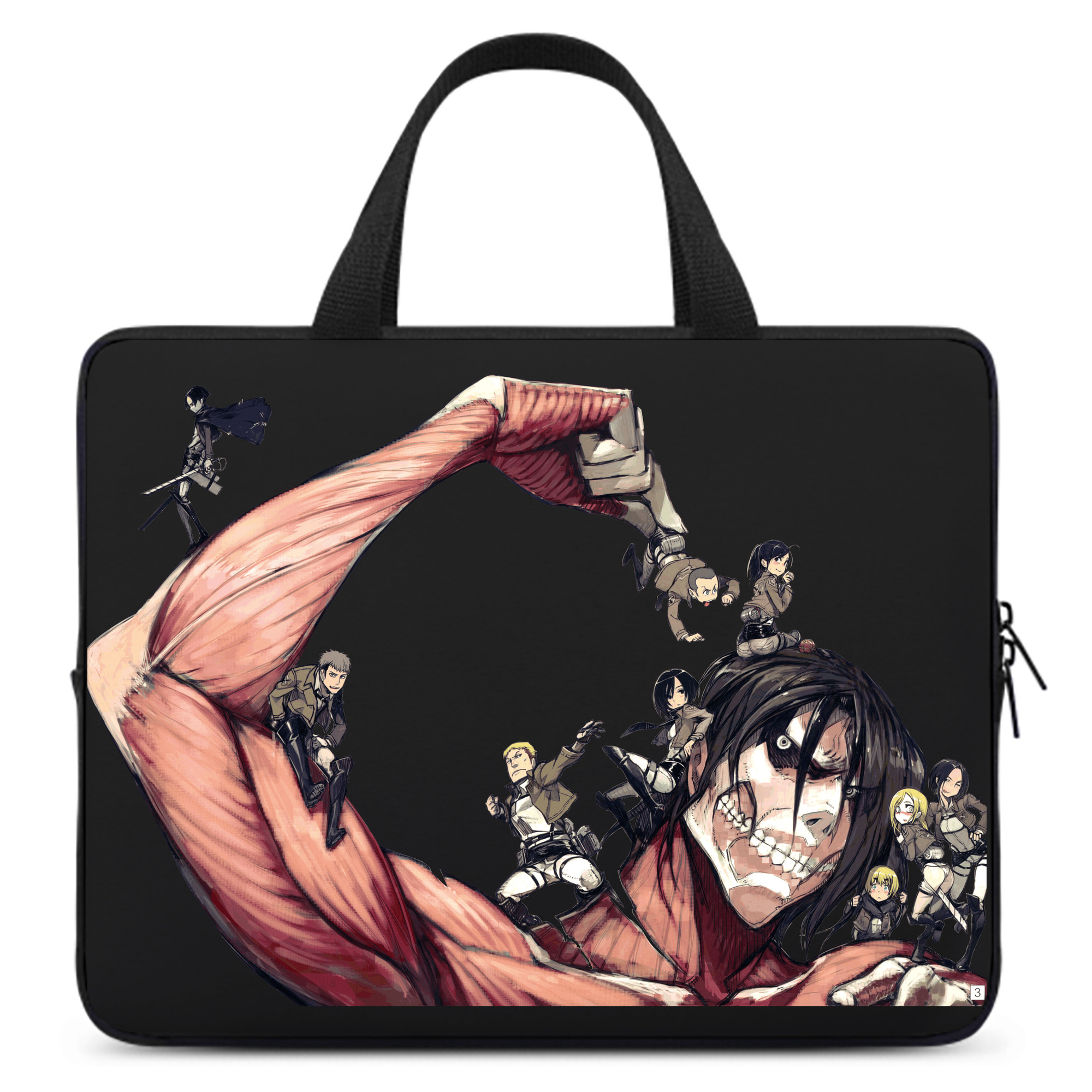（画像用） 進撃の巨人 Attack on Titan 手提げノートパソコンバッグ