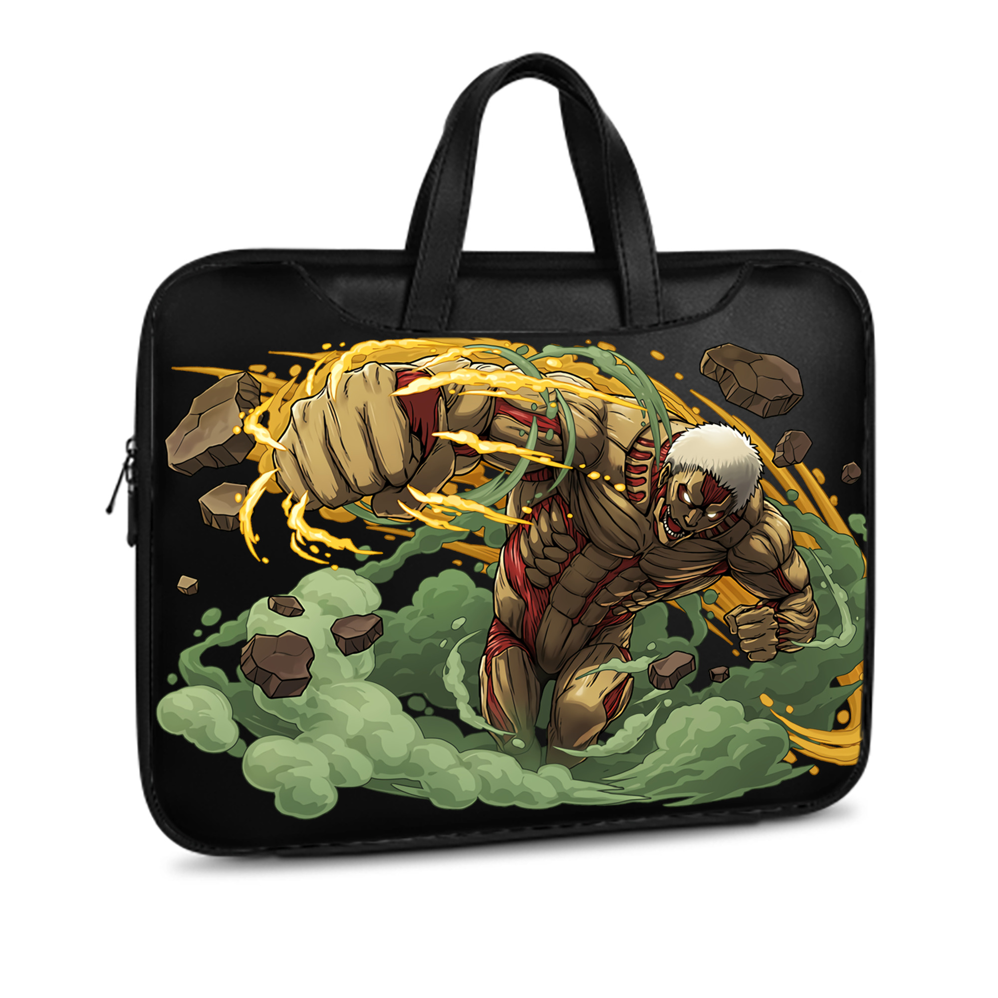 （画像用） 進撃の巨人 Attack on Titan レザーラップトップバッグ　ノートパソコンケース