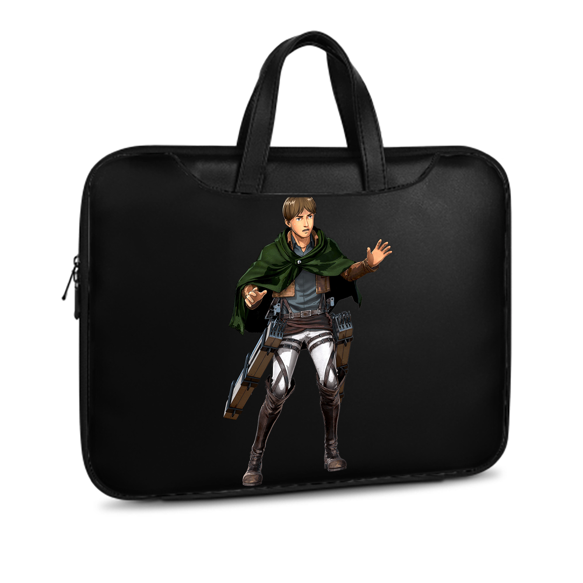 （画像用） 進撃の巨人 Attack on Titan レザーラップトップバッグ　ノートパソコンケース