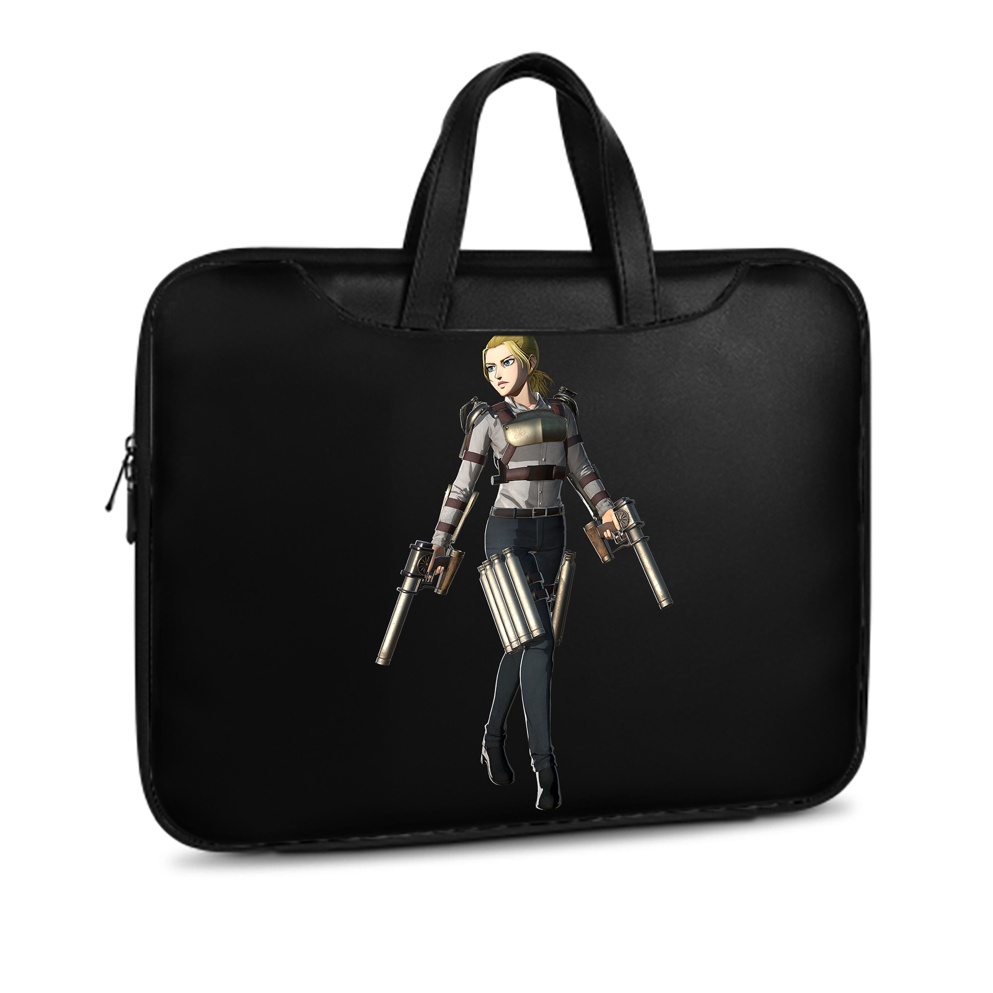 （画像用） 進撃の巨人 Attack on Titan レザーラップトップバッグ　ノートパソコンケース