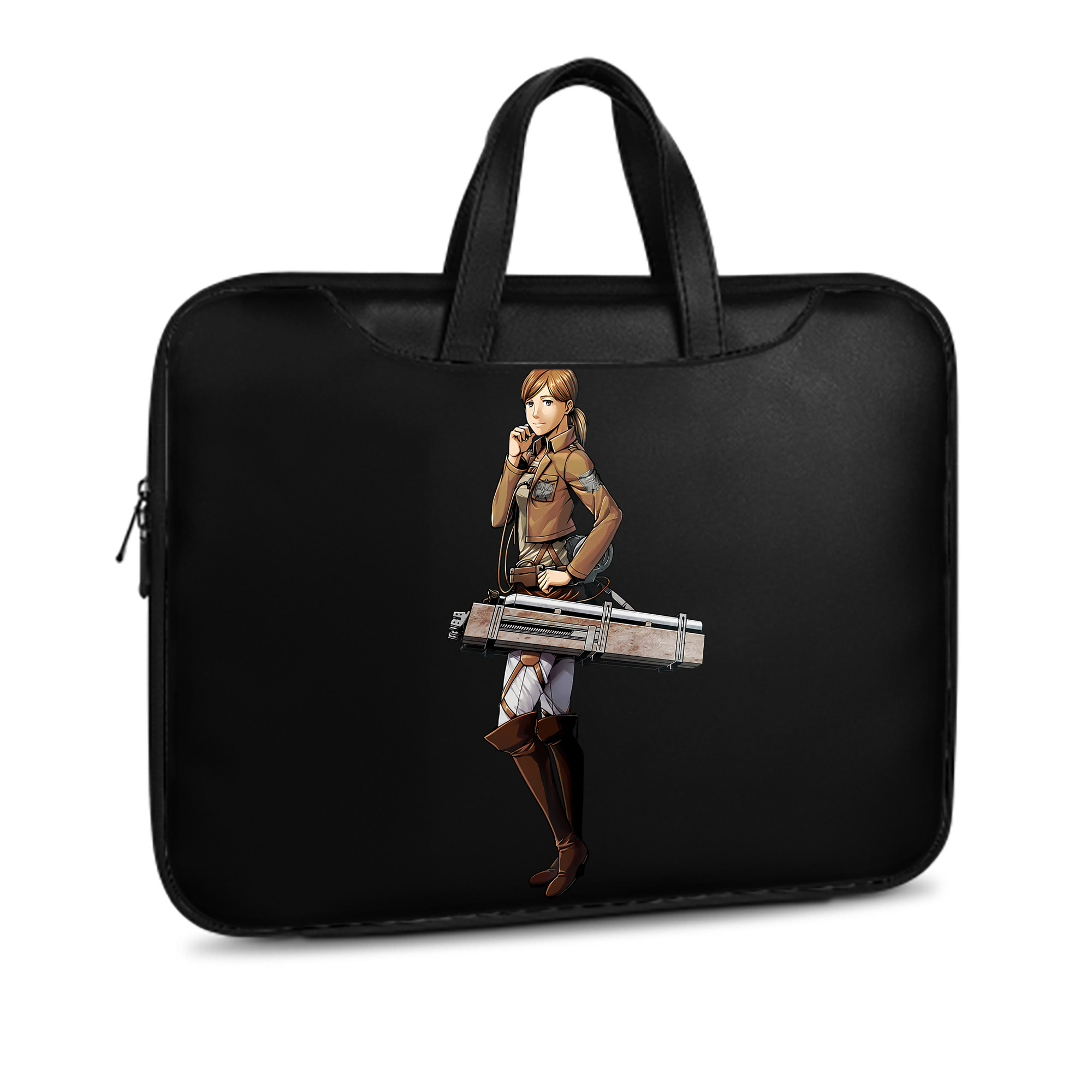 （画像用） 進撃の巨人 Attack on Titan レザーラップトップバッグ　ノートパソコンケース