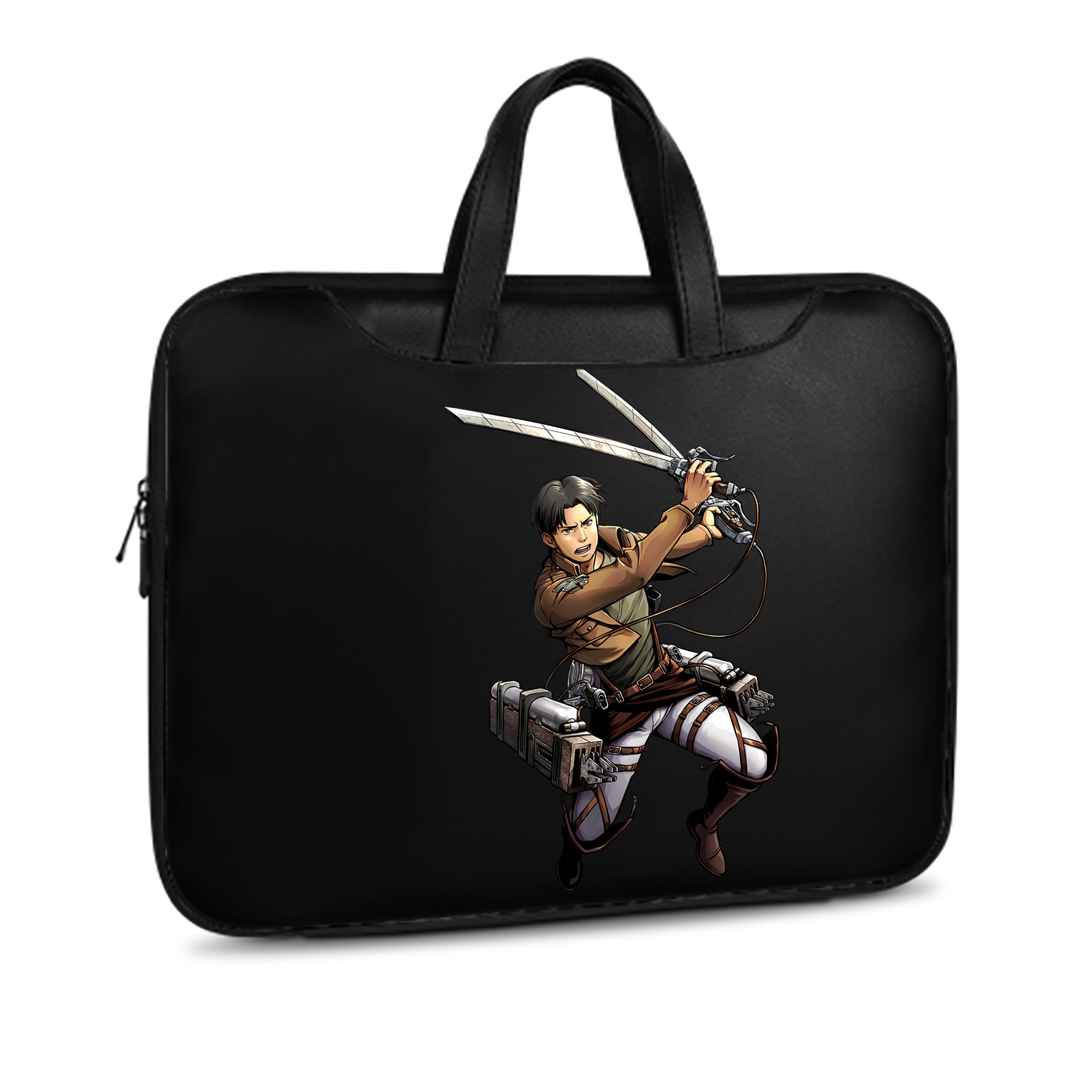 （画像用） 進撃の巨人 Attack on Titan レザーラップトップバッグ　ノートパソコンケース
