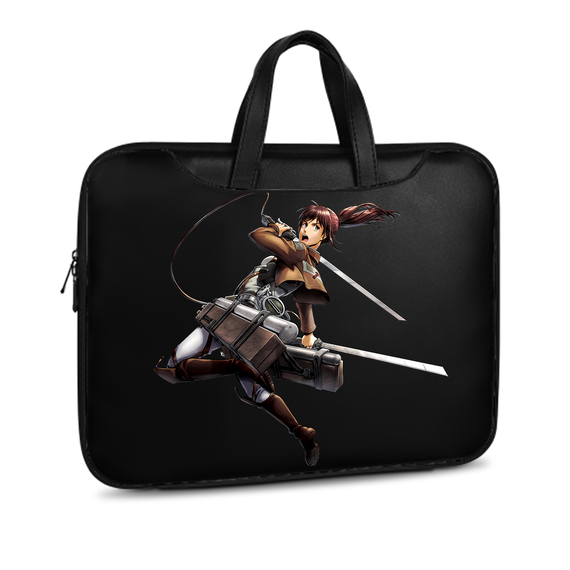 （画像用） 進撃の巨人 サシャ·ブラウス Attack on Titan Sasha Blaus レザーラップトップバッグ　ノートパソコンケース