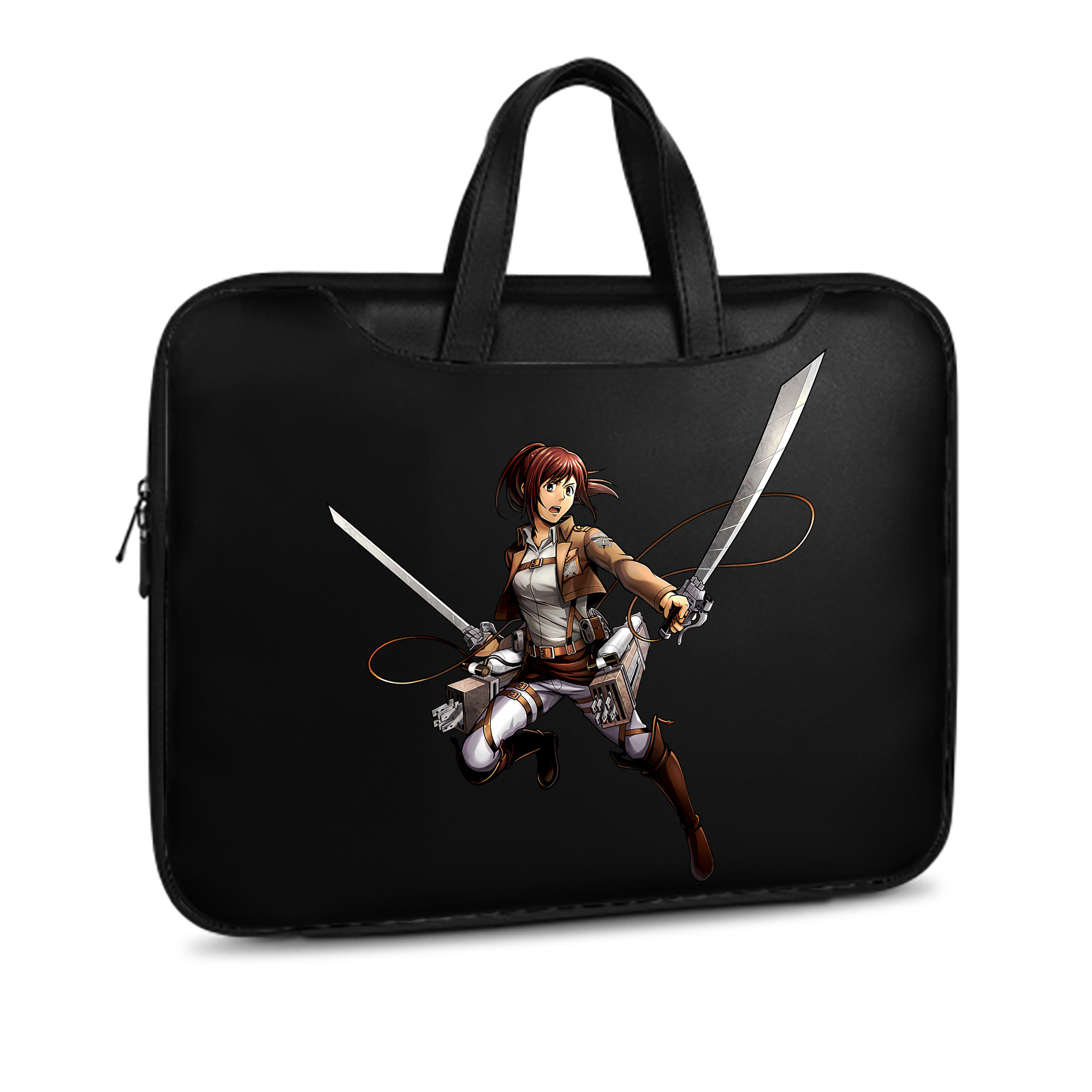 （画像用） 進撃の巨人 サシャ·ブラウス Attack on Titan Sasha Blaus レザーラップトップバッグ　ノートパソコンケース