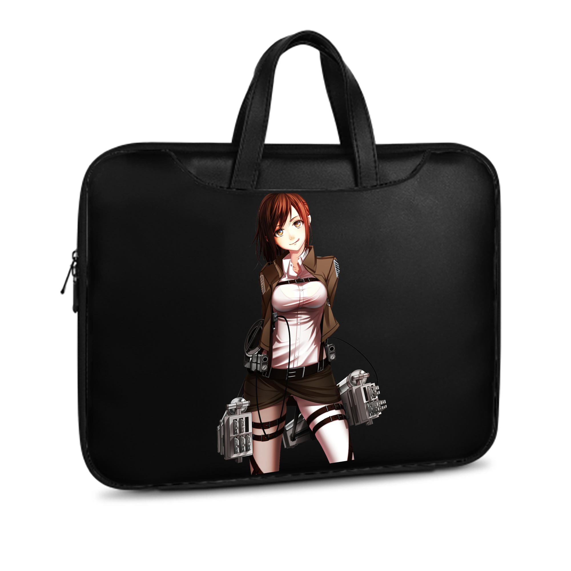 （画像用） 進撃の巨人 サシャ·ブラウス Attack on Titan Sasha Blaus レザーラップトップバッグ　ノートパソコンケース