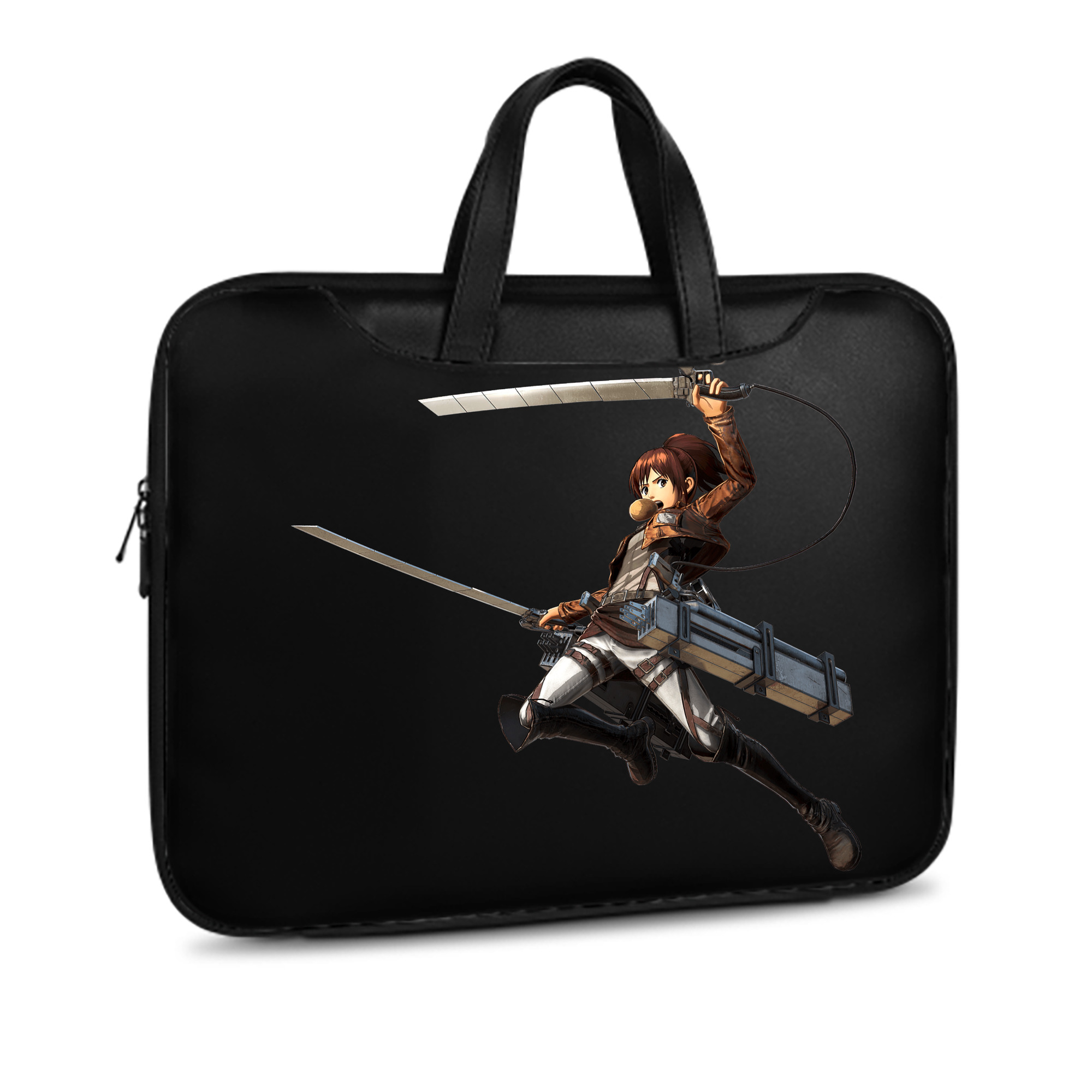 （画像用） 進撃の巨人 サシャ·ブラウス Attack on Titan Sasha Blaus レザーラップトップバッグ　ノートパソコンケース