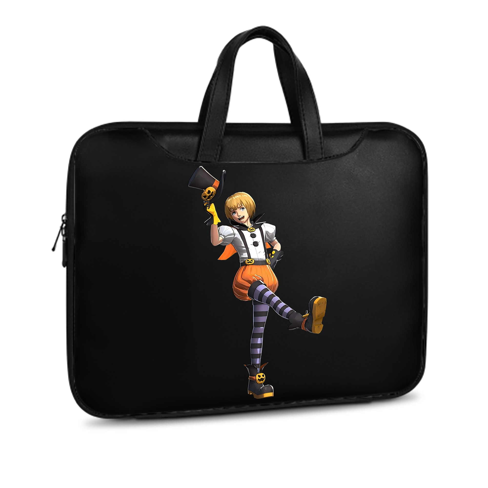 （画像用） 進撃の巨人 アルミン·アルレルト Attack on Titan Armin Arlert レザーラップトップバッグ　ノートパソコンケース