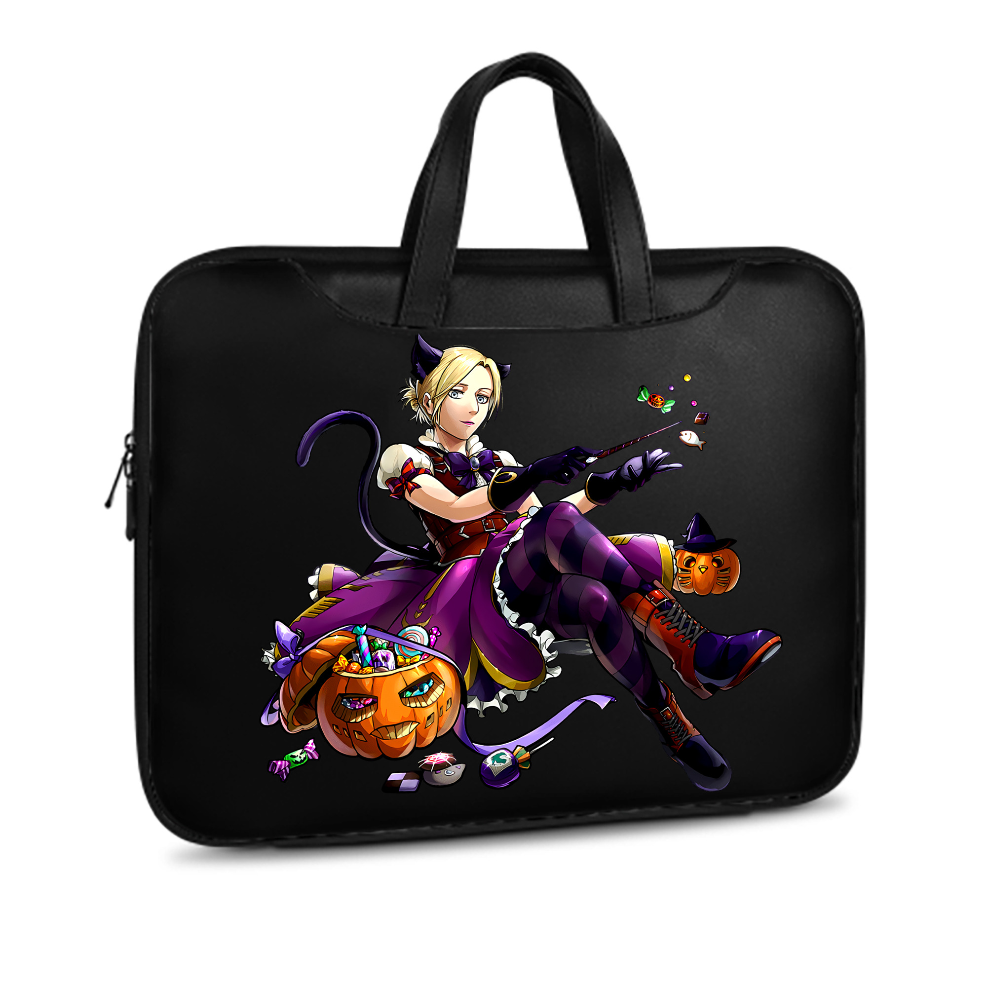 （画像用） 進撃の巨人 アニ・レオンハート Attack on Titan Annie Leonhart レザーラップトップバッグ　ノートパソコンケース