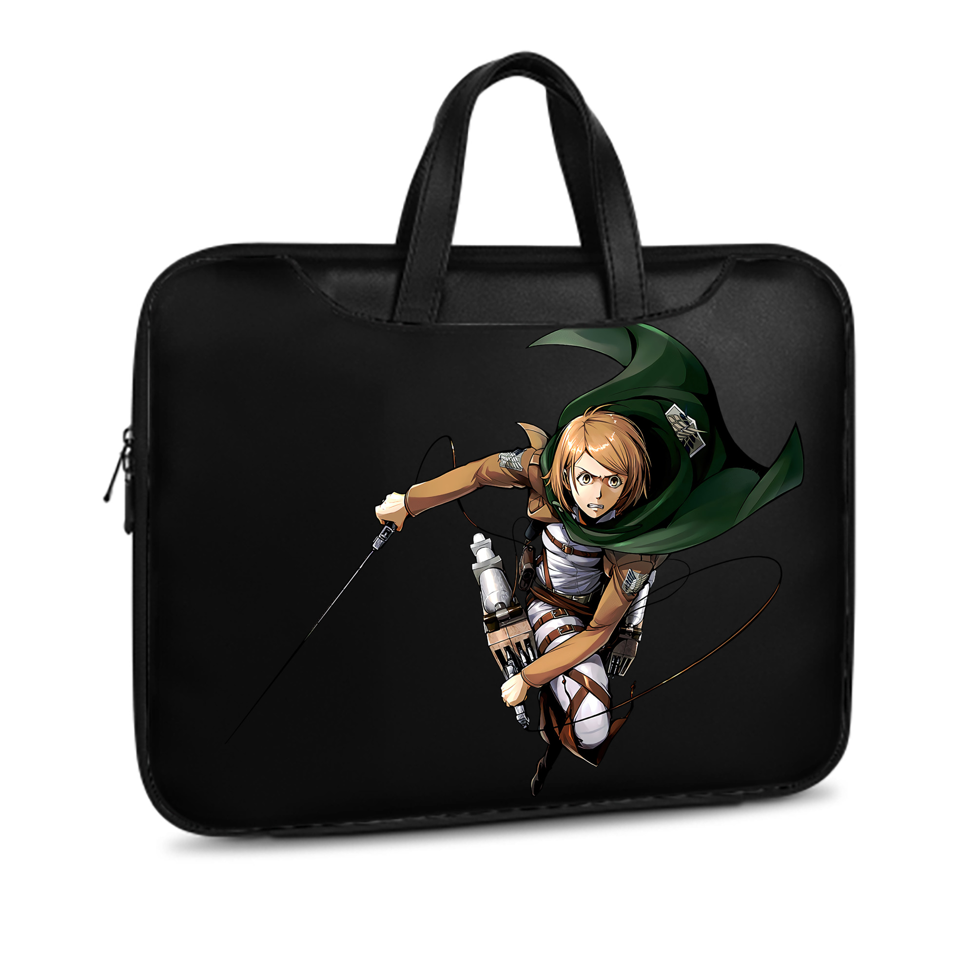 （画像用） 進撃の巨人 ペトラ·ラル Attack on Titan Petra Rall レザーラップトップバッグ　ノートパソコンケース