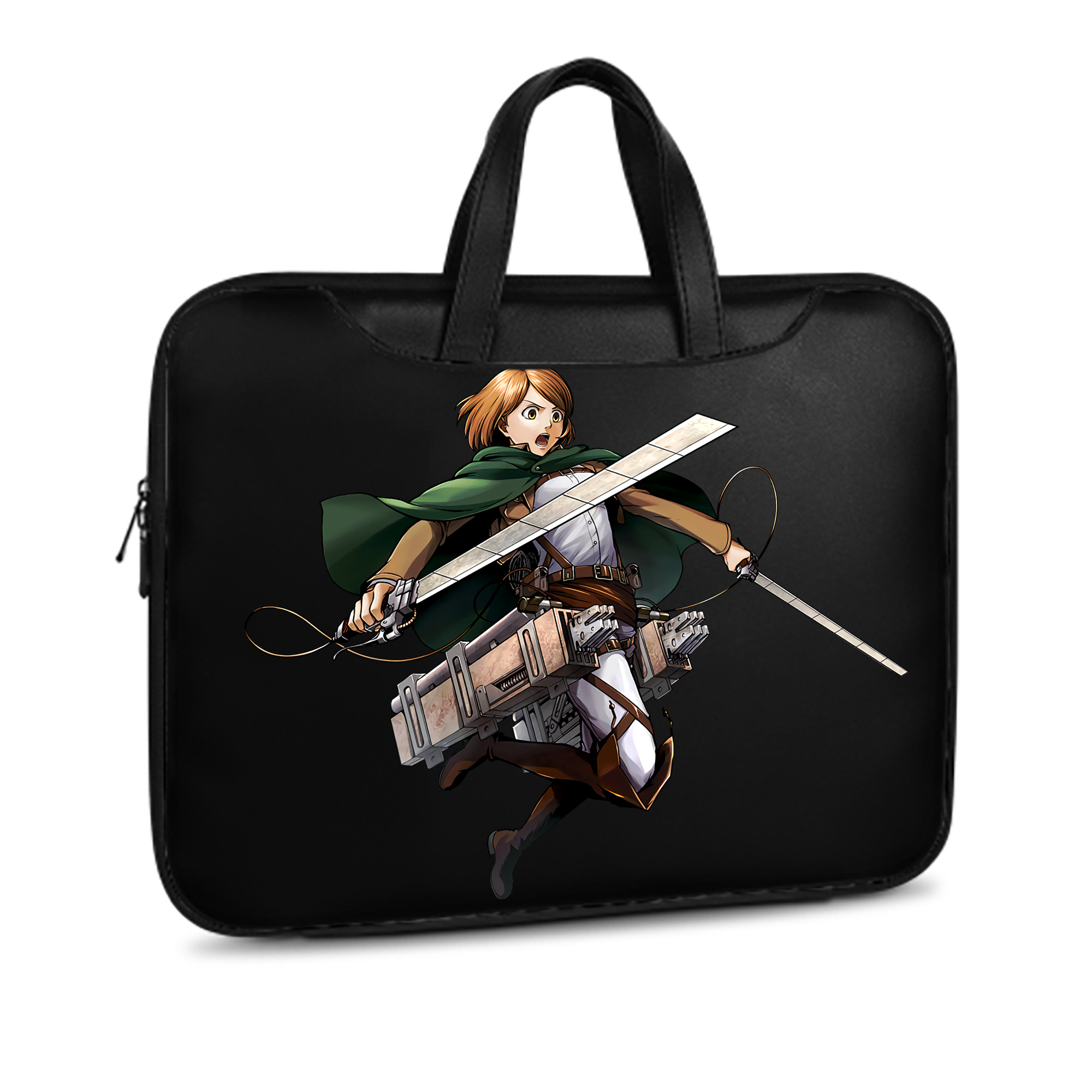 （画像用） 進撃の巨人 ペトラ·ラル Attack on Titan Petra Rall レザーラップトップバッグ　ノートパソコンケース
