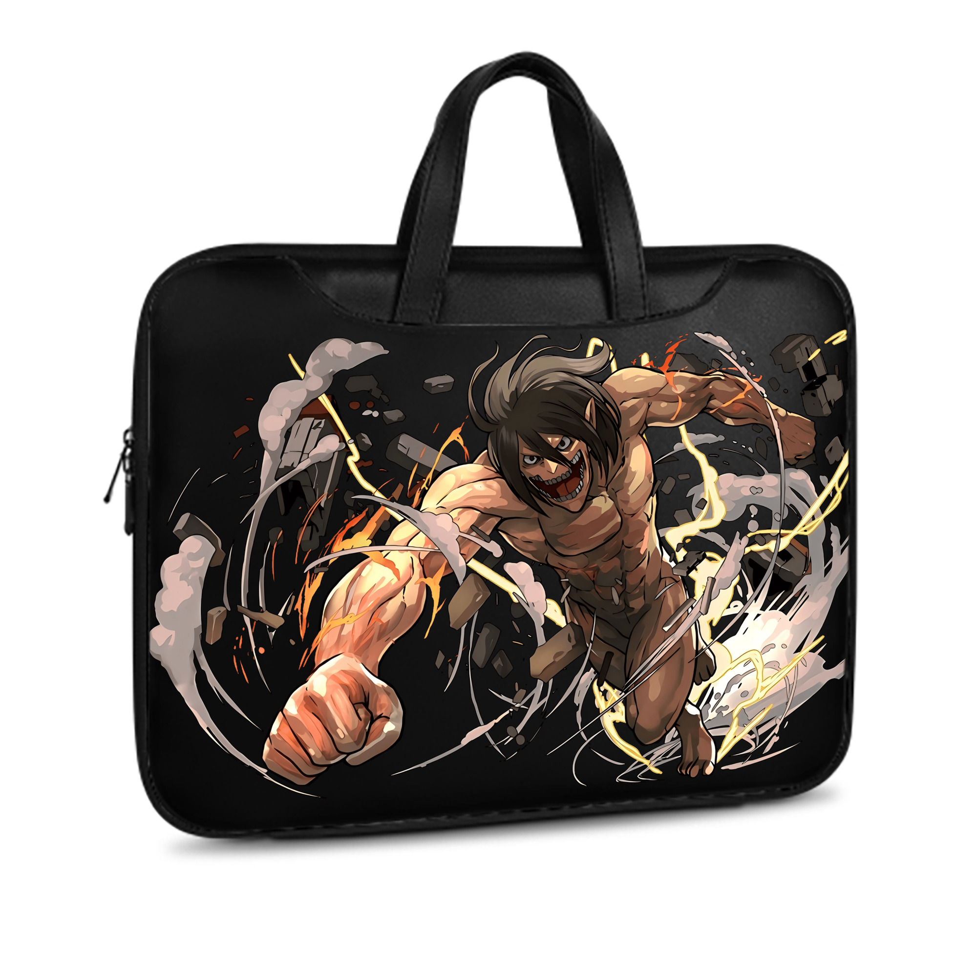 （画像用） 進撃の巨人 Attack on Titan レザーラップトップバッグ　ノートパソコンケース