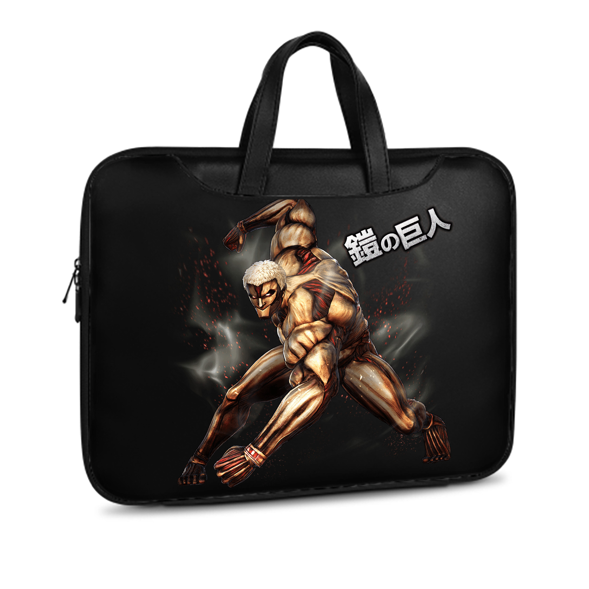 （画像用） 進撃の巨人 Attack on Titan レザーラップトップバッグ　ノートパソコンケース