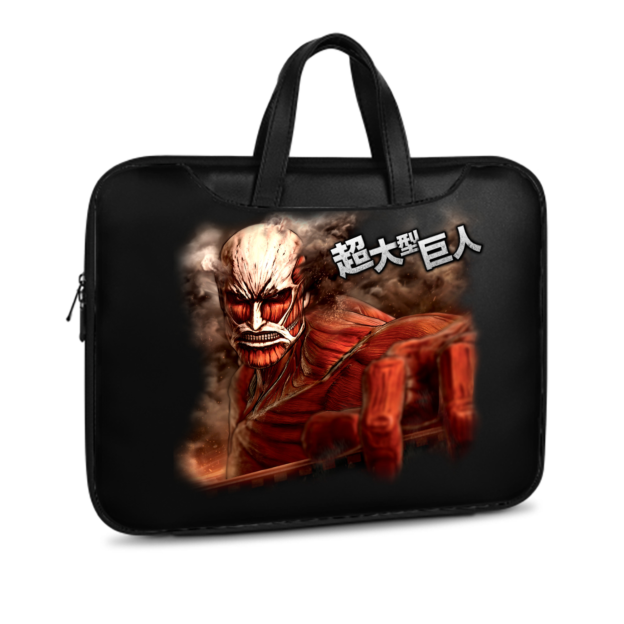 （画像用） 進撃の巨人 Attack on Titan レザーラップトップバッグ　ノートパソコンケース