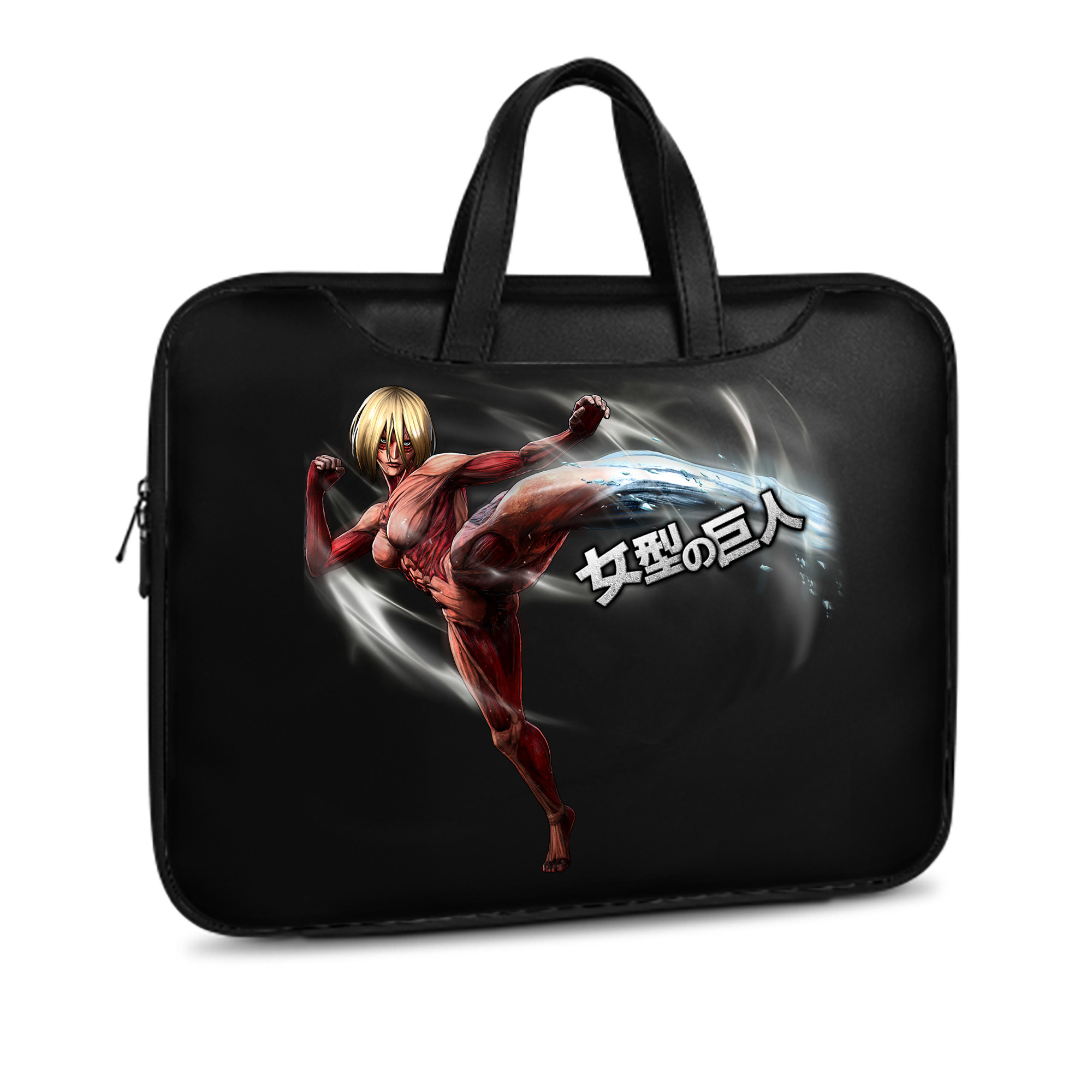 （画像用） 進撃の巨人 Attack on Titan レザーラップトップバッグ　ノートパソコンケース