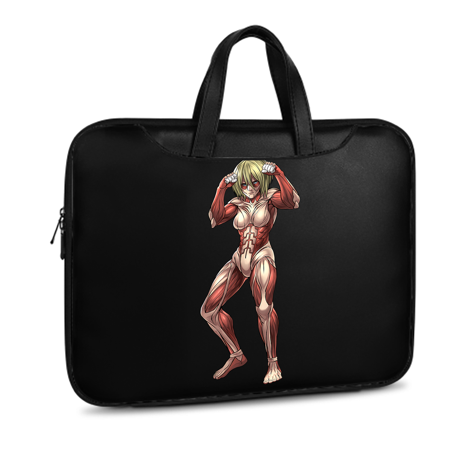 （画像用） 進撃の巨人 Attack on Titan レザーラップトップバッグ　ノートパソコンケース