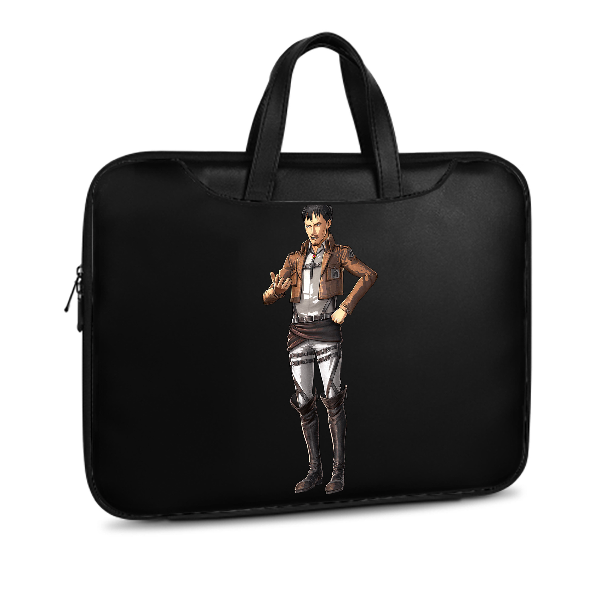 （画像用） 進撃の巨人 Attack on Titan レザーラップトップバッグ　ノートパソコンケース