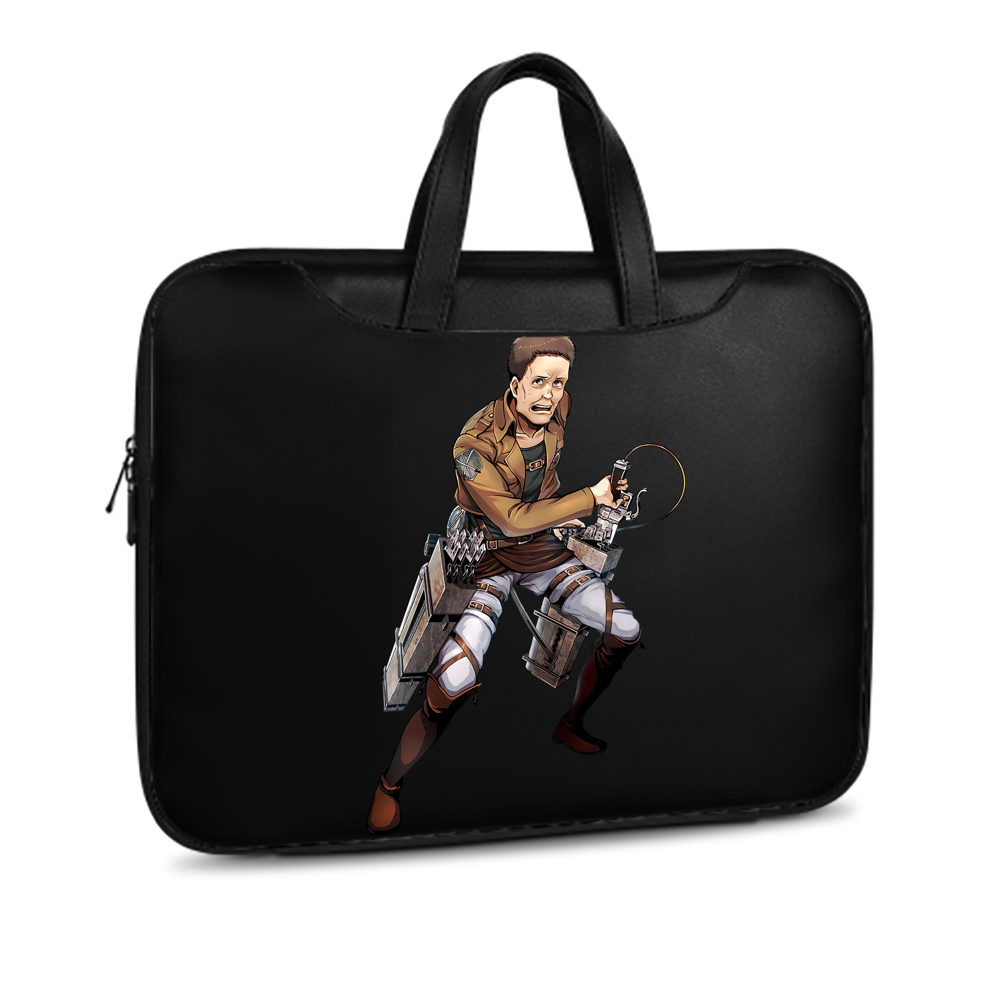 （画像用） 進撃の巨人 Attack on Titan レザーラップトップバッグ　ノートパソコンケース