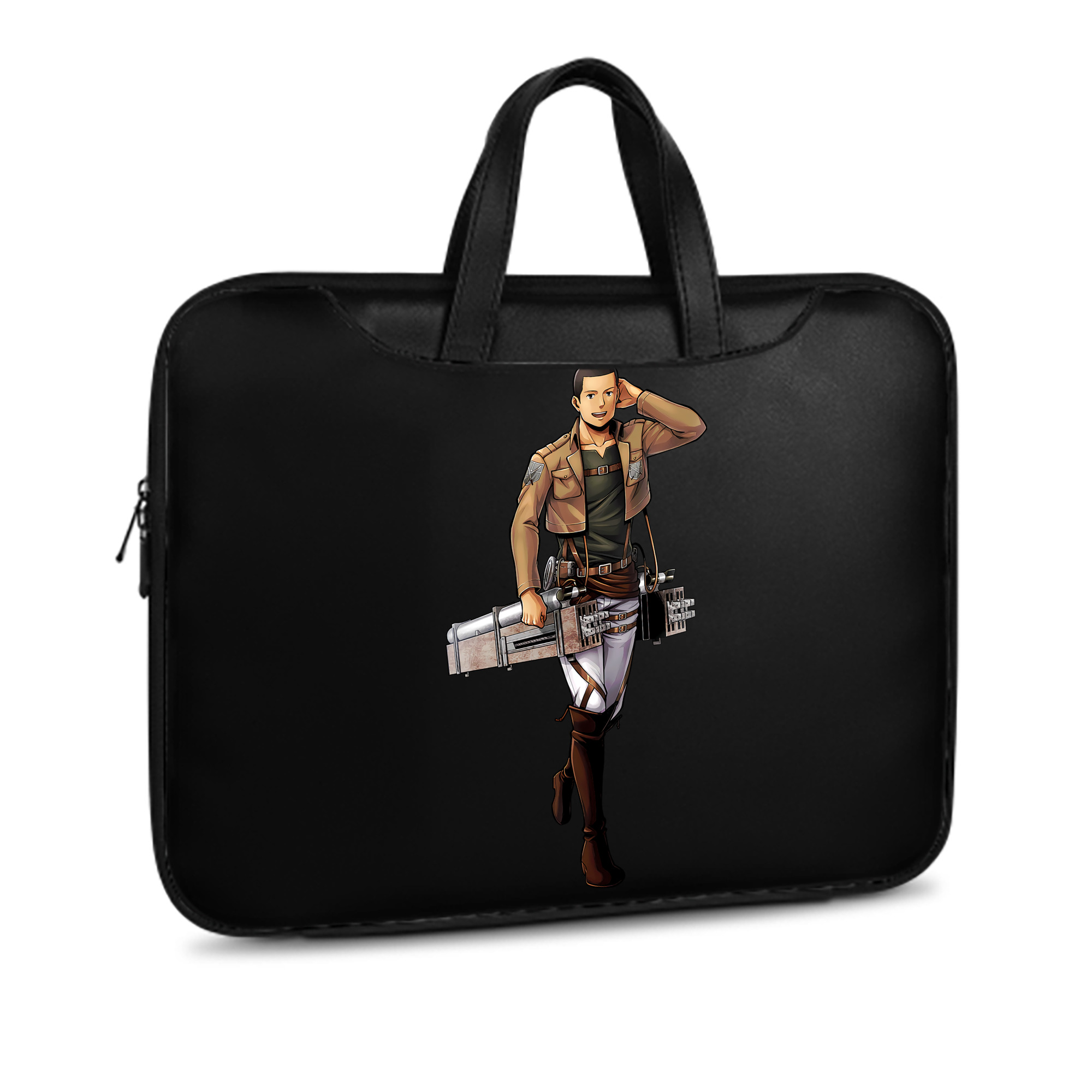 （画像用） 進撃の巨人 Attack on Titan レザーラップトップバッグ　ノートパソコンケース