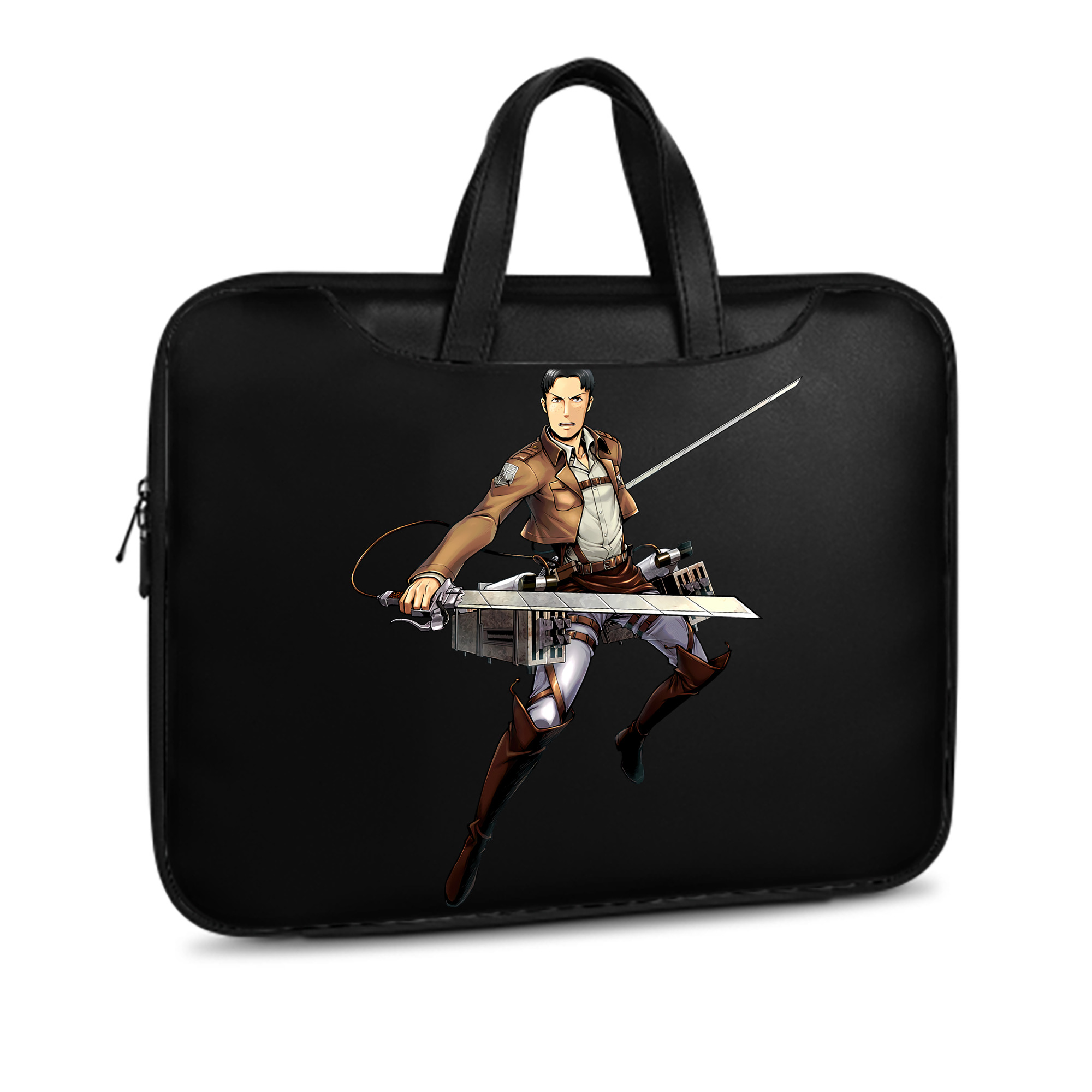 （画像用） 進撃の巨人 Attack on Titan レザーラップトップバッグ　ノートパソコンケース