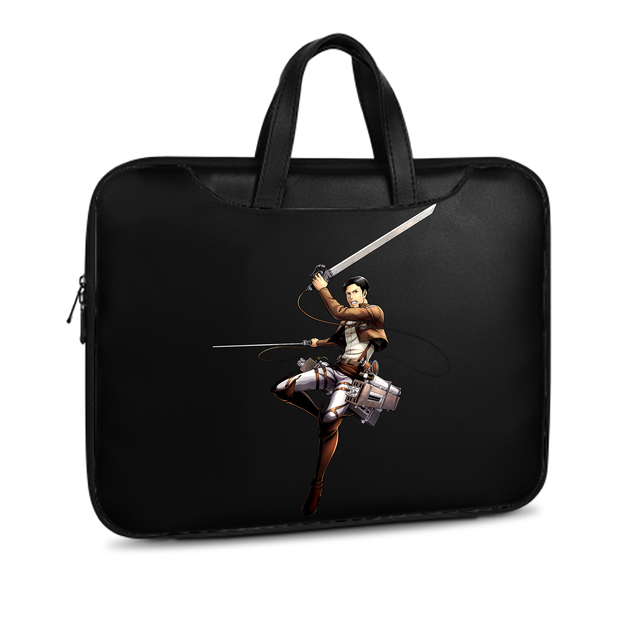 （画像用） 進撃の巨人 Attack on Titan レザーラップトップバッグ　ノートパソコンケース