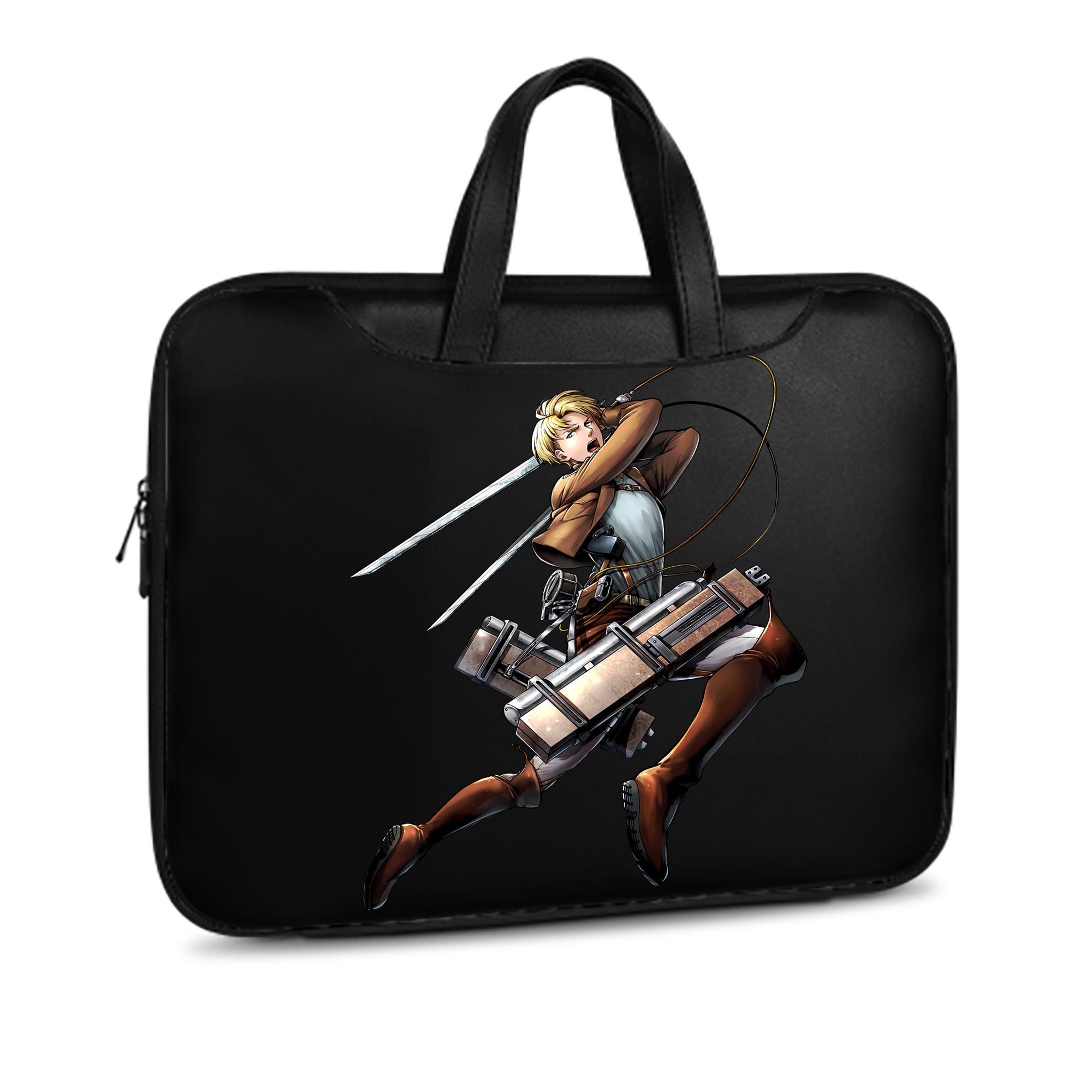 （画像用） 進撃の巨人 Attack on Titan レザーラップトップバッグ　ノートパソコンケース