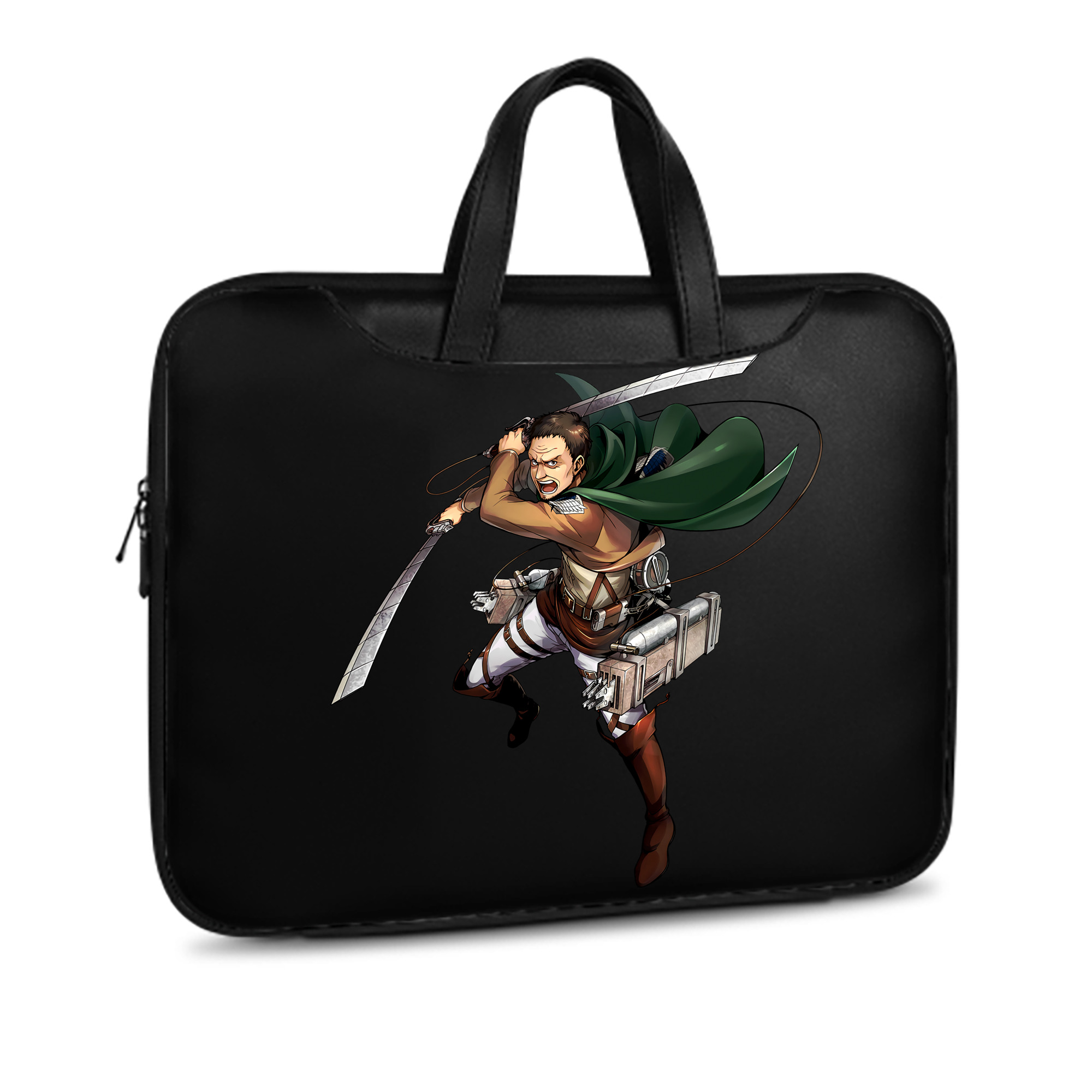 （画像用） 進撃の巨人 Attack on Titan レザーラップトップバッグ　ノートパソコンケース