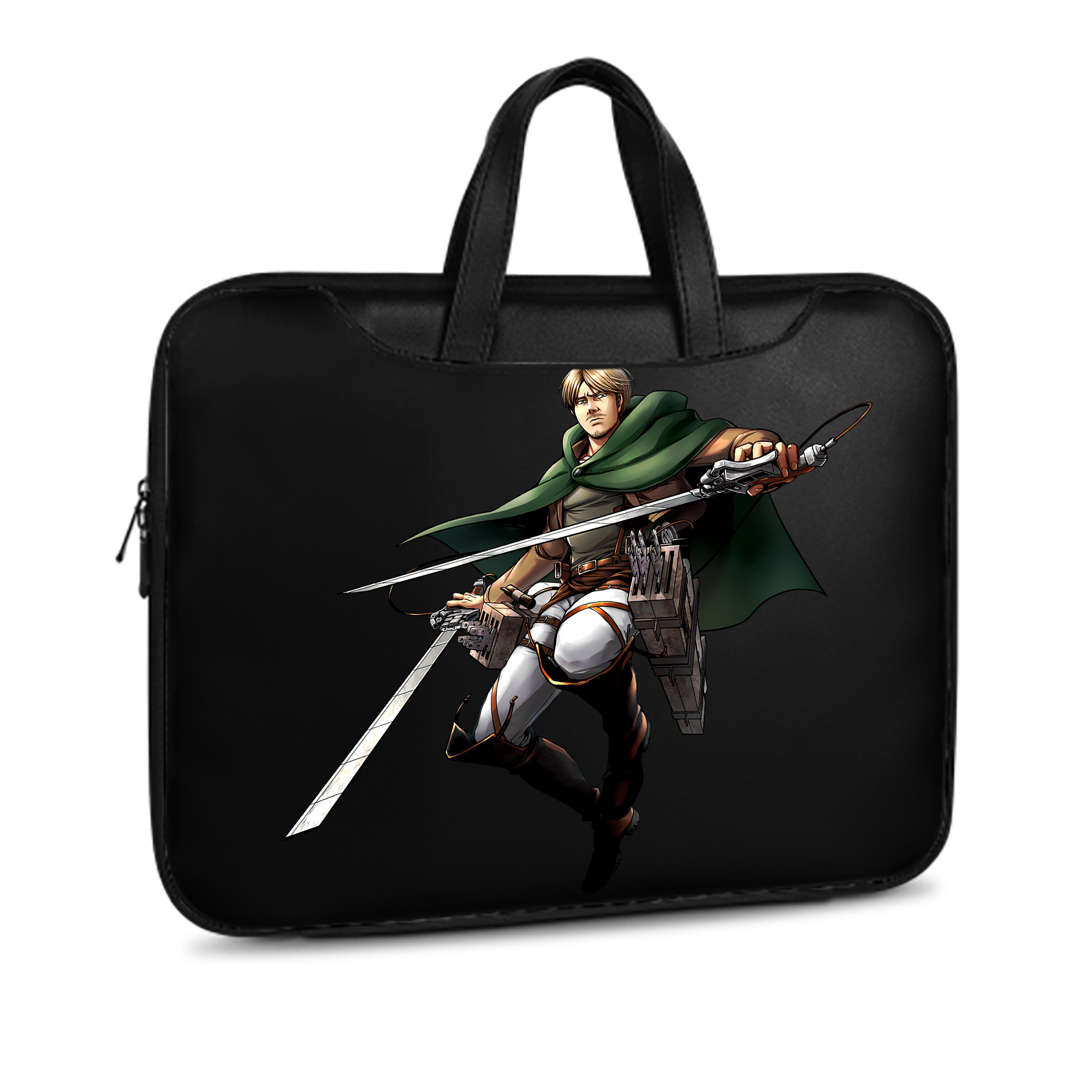 （画像用） 進撃の巨人 Attack on Titan レザーラップトップバッグ　ノートパソコンケース