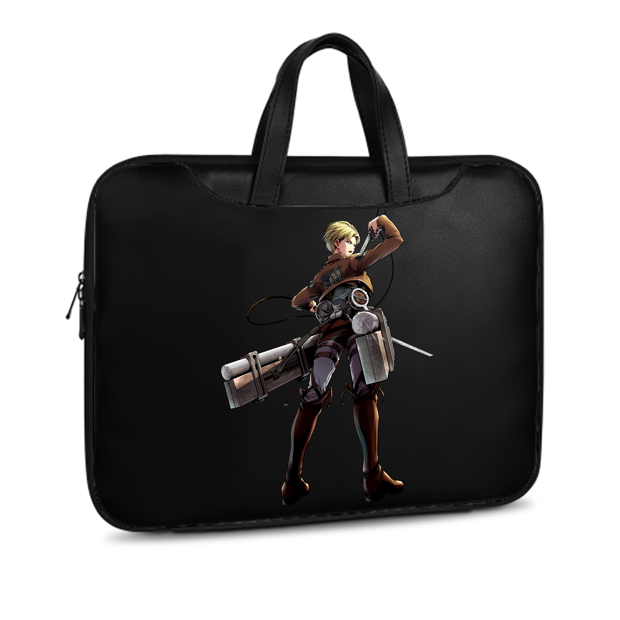 （画像用） 進撃の巨人 Attack on Titan レザーラップトップバッグ　ノートパソコンケース