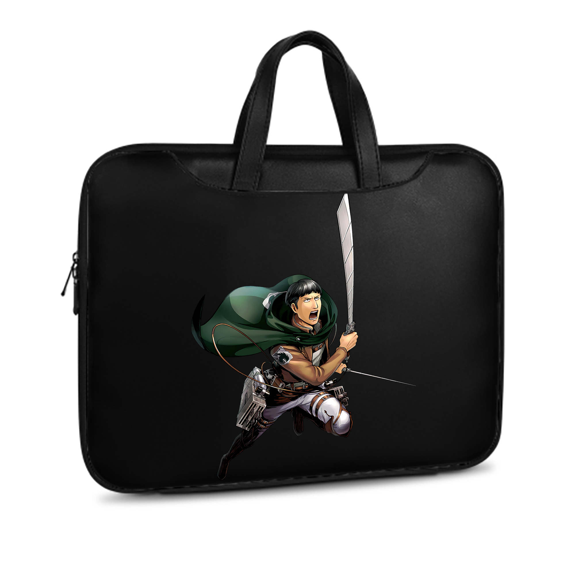 （画像用） 進撃の巨人 Attack on Titan レザーラップトップバッグ　ノートパソコンケース