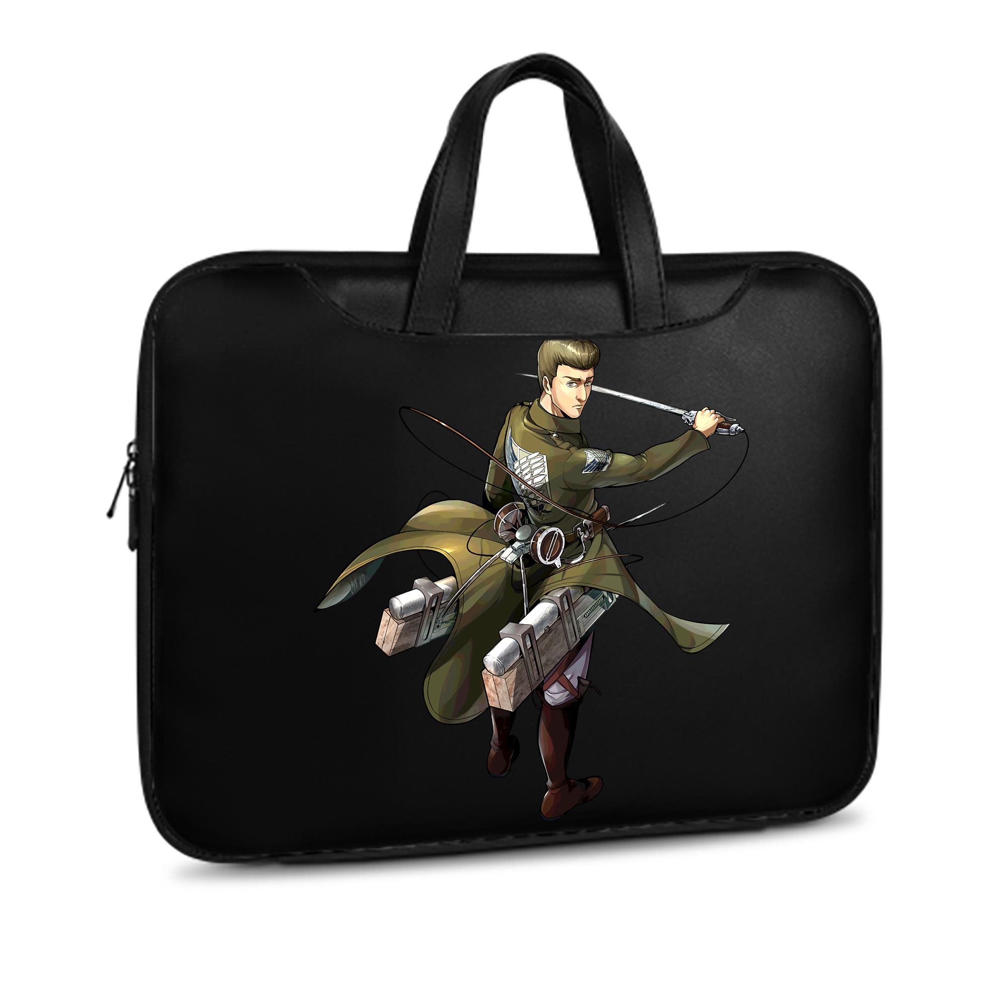（画像用） 進撃の巨人 Attack on Titan レザーラップトップバッグ　ノートパソコンケース