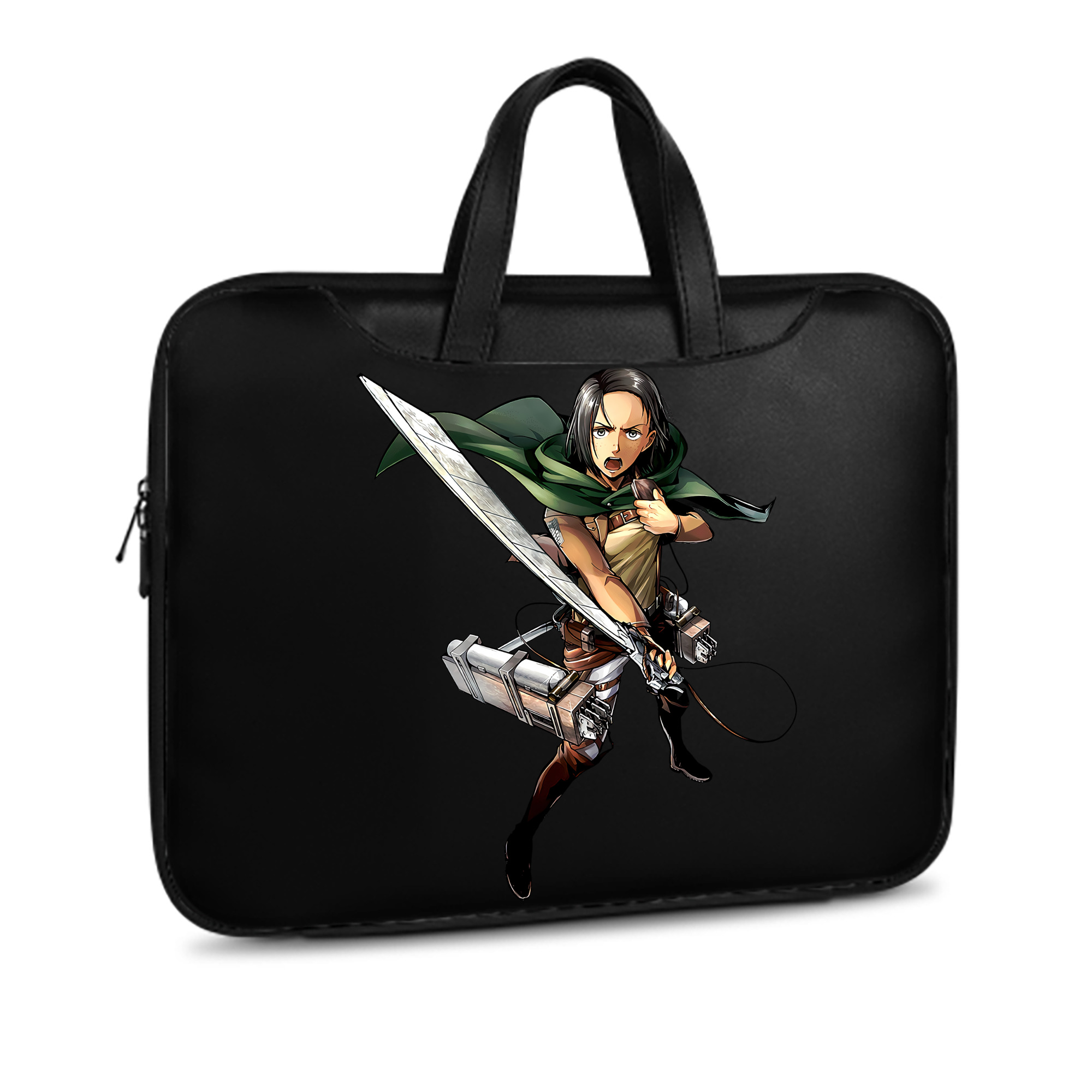 （画像用） 進撃の巨人 Attack on Titan レザーラップトップバッグ　ノートパソコンケース