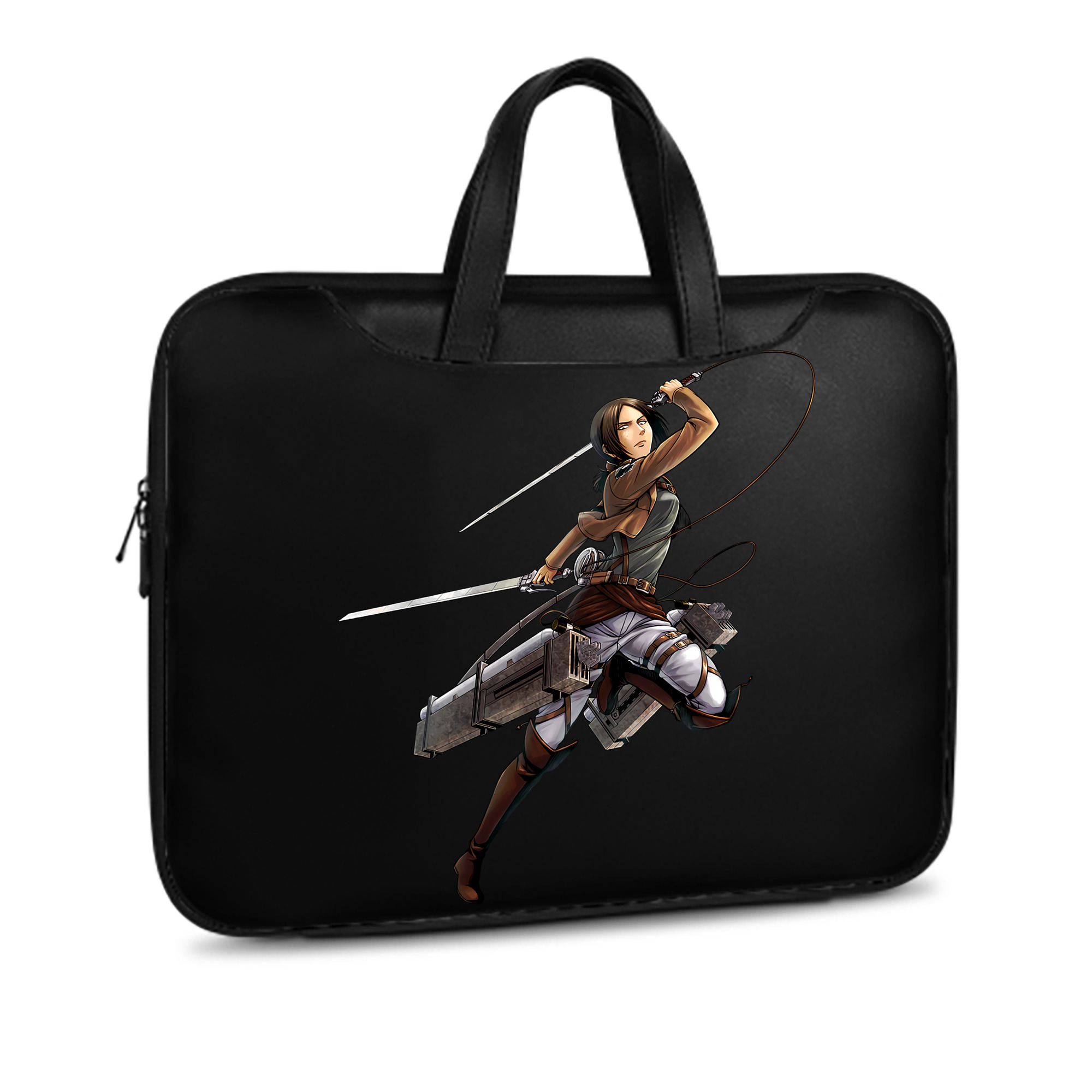 （画像用） 進撃の巨人 Attack on Titan レザーラップトップバッグ　ノートパソコンケース