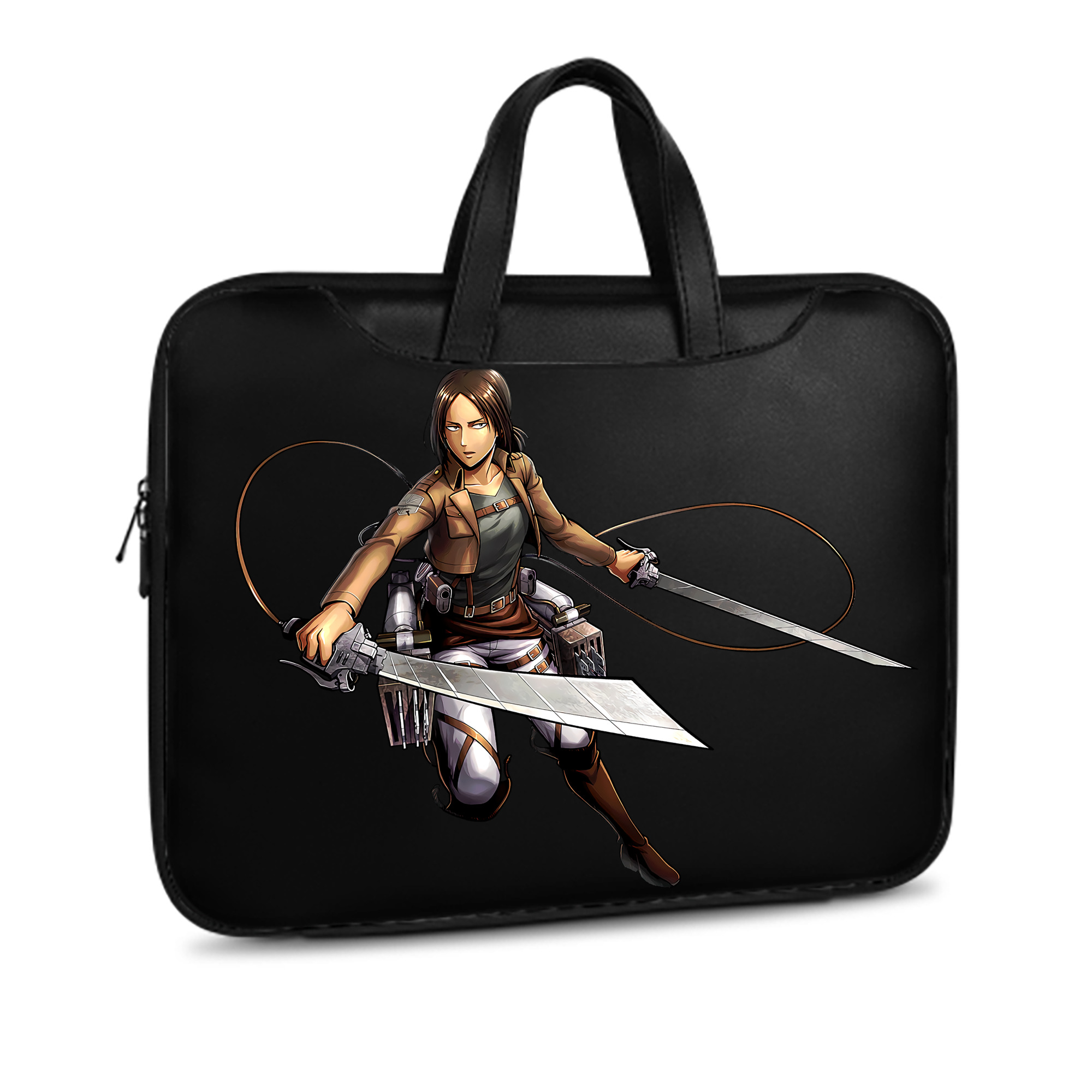 （画像用） 進撃の巨人 Attack on Titan レザーラップトップバッグ　ノートパソコンケース