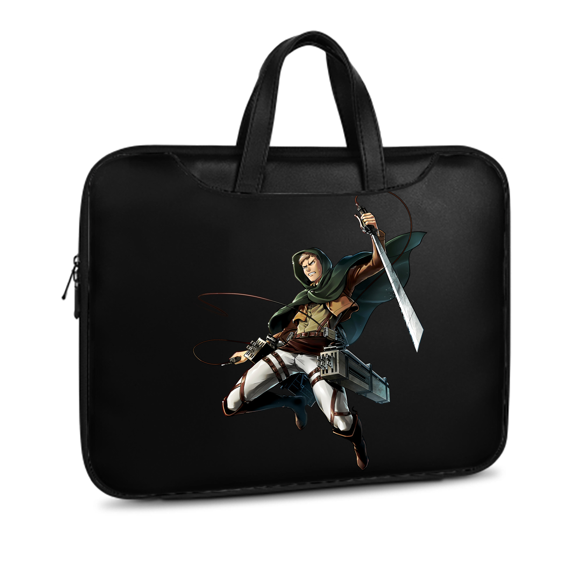 （画像用） 進撃の巨人 Attack on Titan レザーラップトップバッグ　ノートパソコンケース