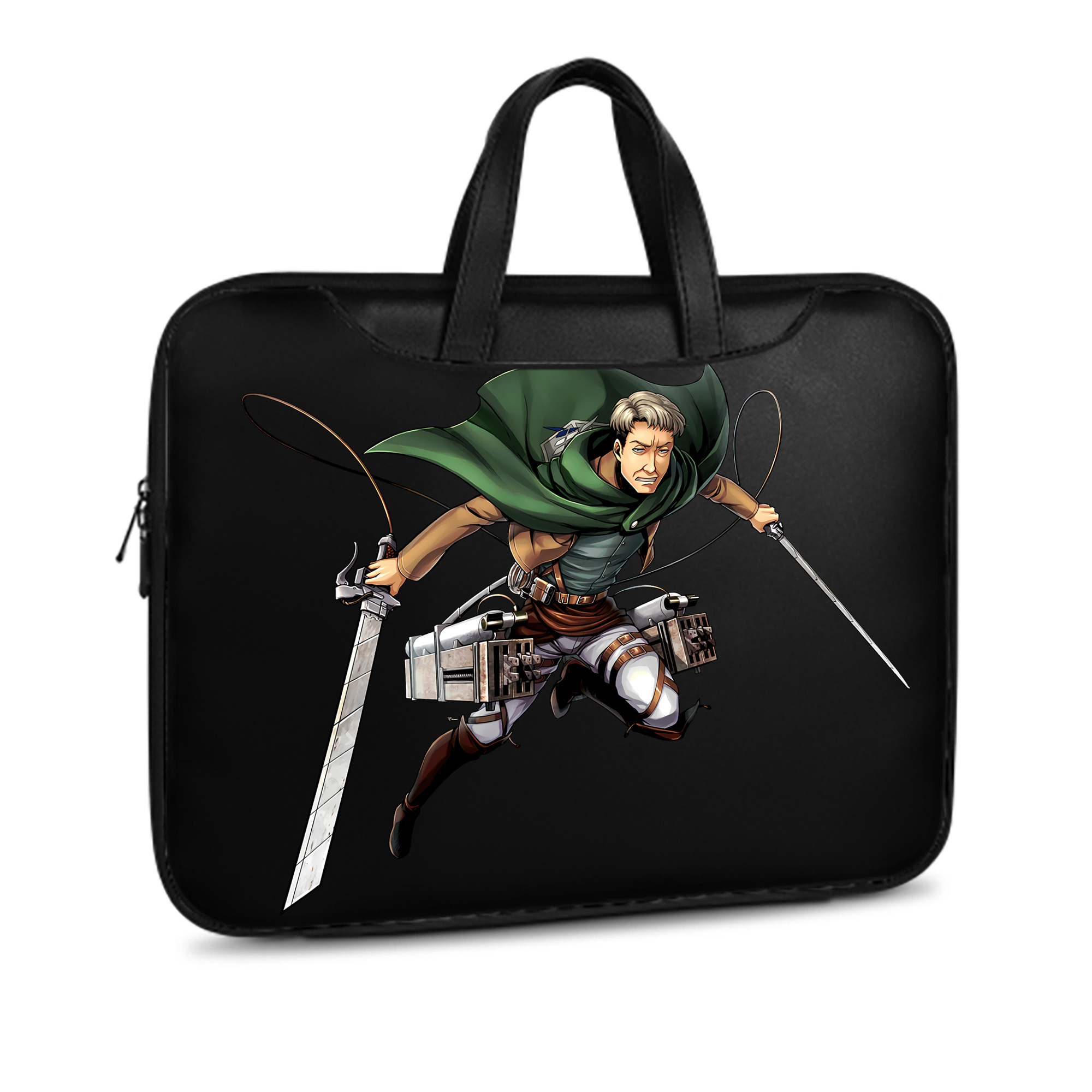 （画像用） 進撃の巨人 Attack on Titan レザーラップトップバッグ　ノートパソコンケース