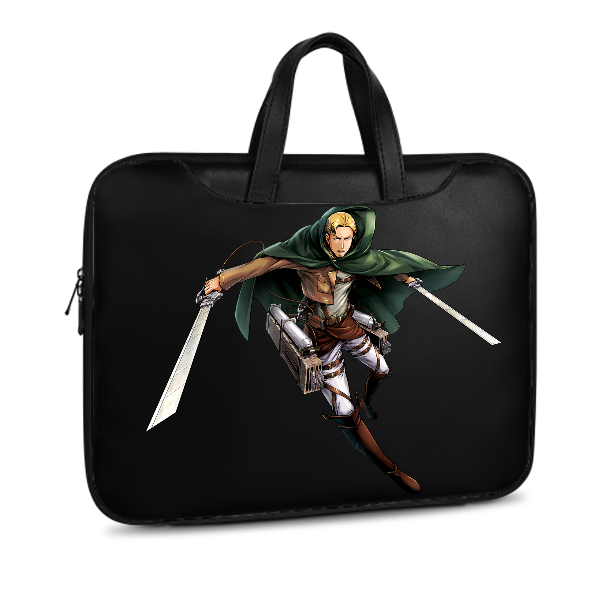（画像用） 進撃の巨人 Attack on Titan レザーラップトップバッグ　ノートパソコンケース