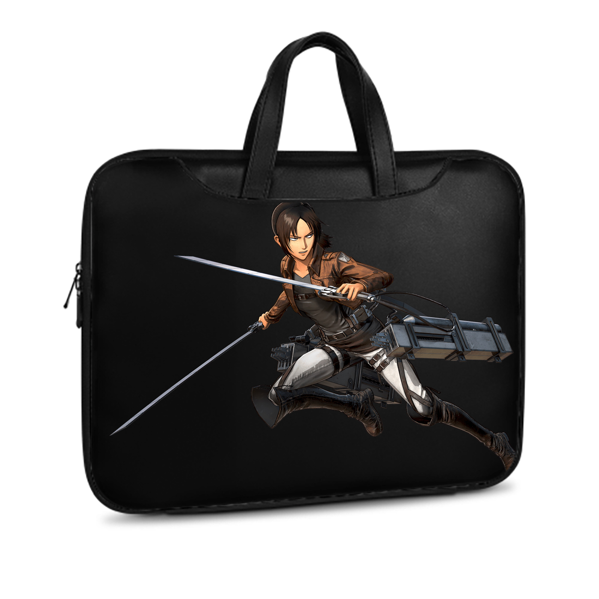 （画像用） 進撃の巨人 Attack on Titan レザーラップトップバッグ　ノートパソコンケース