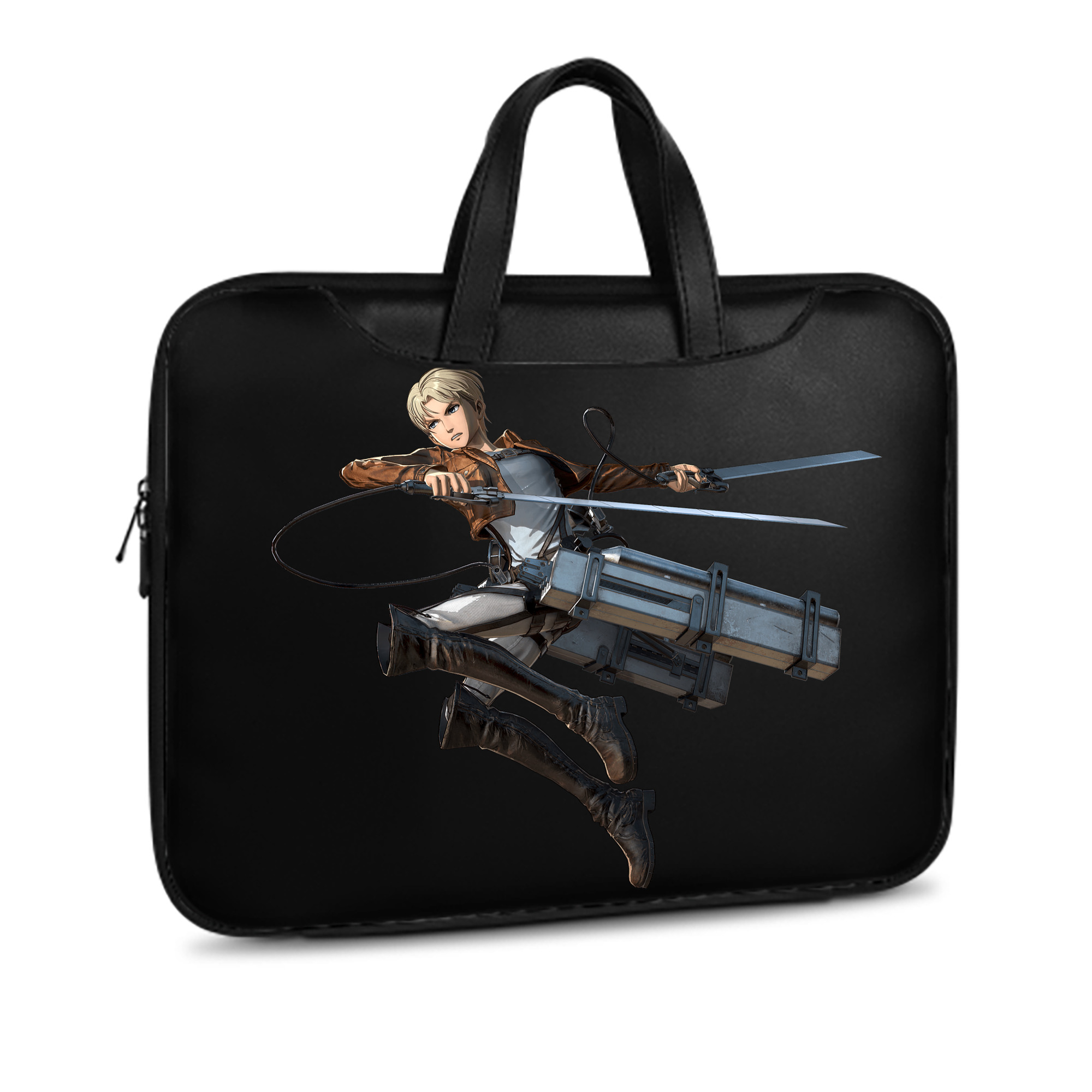 （画像用） 進撃の巨人 Attack on Titan レザーラップトップバッグ　ノートパソコンケース