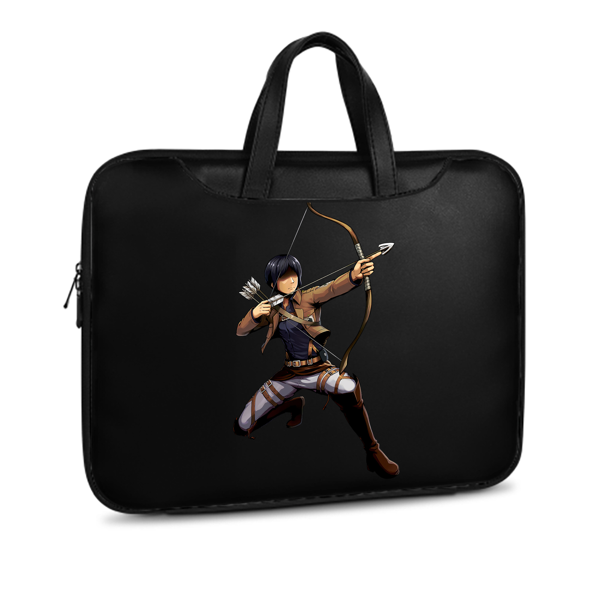 （画像用） 進撃の巨人 Attack on Titan レザーラップトップバッグ　ノートパソコンケース