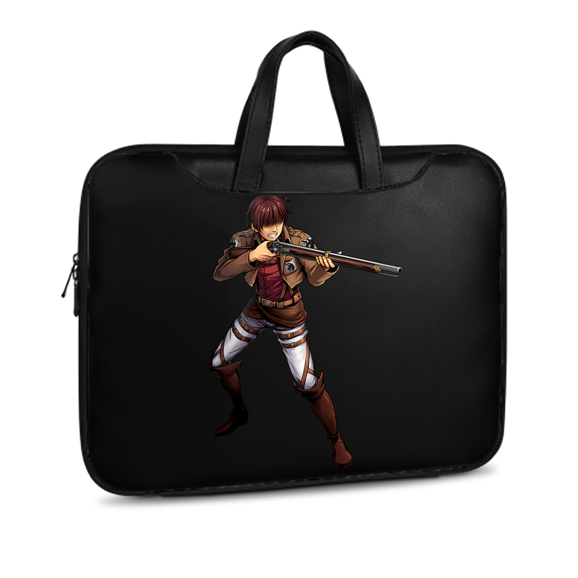 （画像用） 進撃の巨人 Attack on Titan レザーラップトップバッグ　ノートパソコンケース