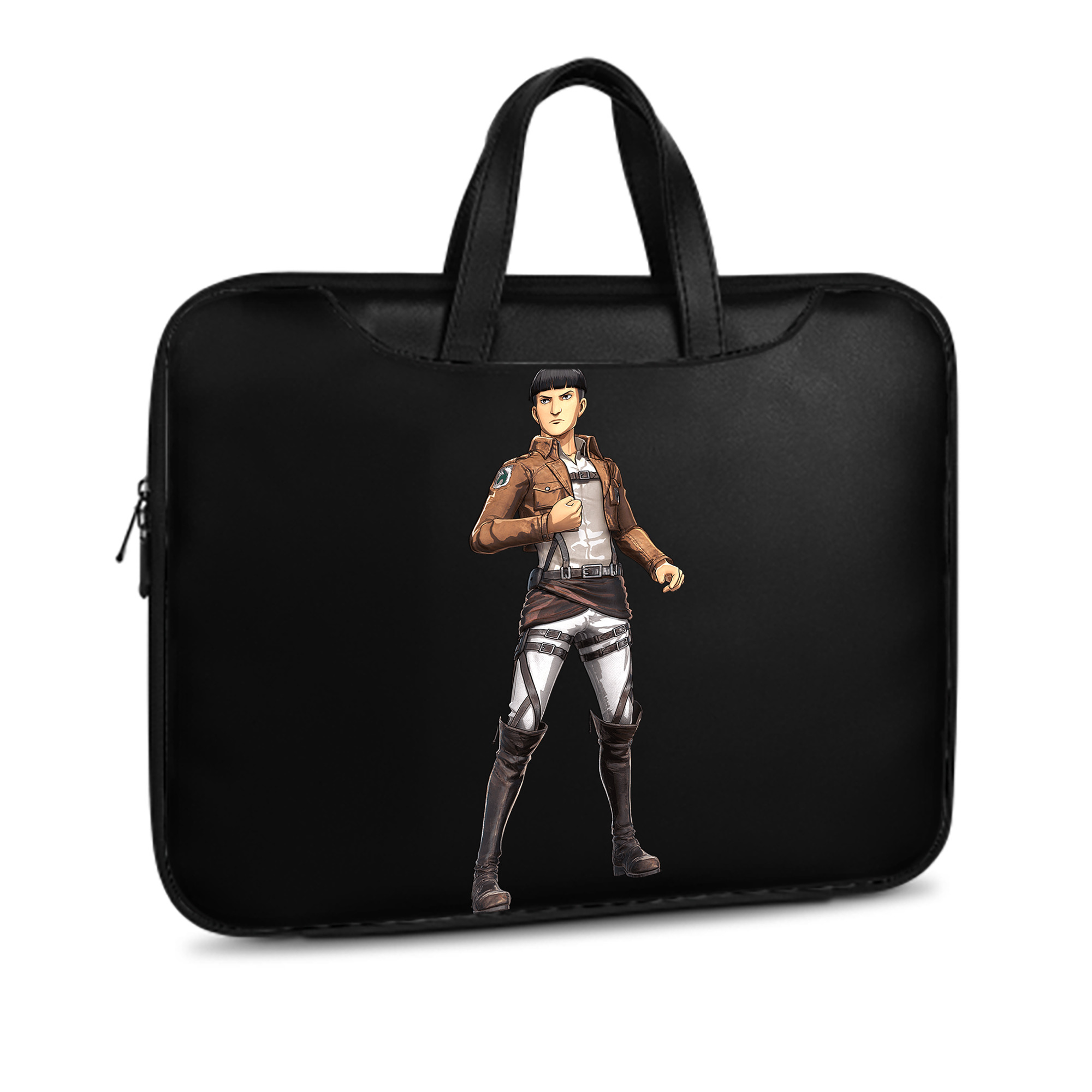 （画像用） 進撃の巨人 Attack on Titan レザーラップトップバッグ　ノートパソコンケース