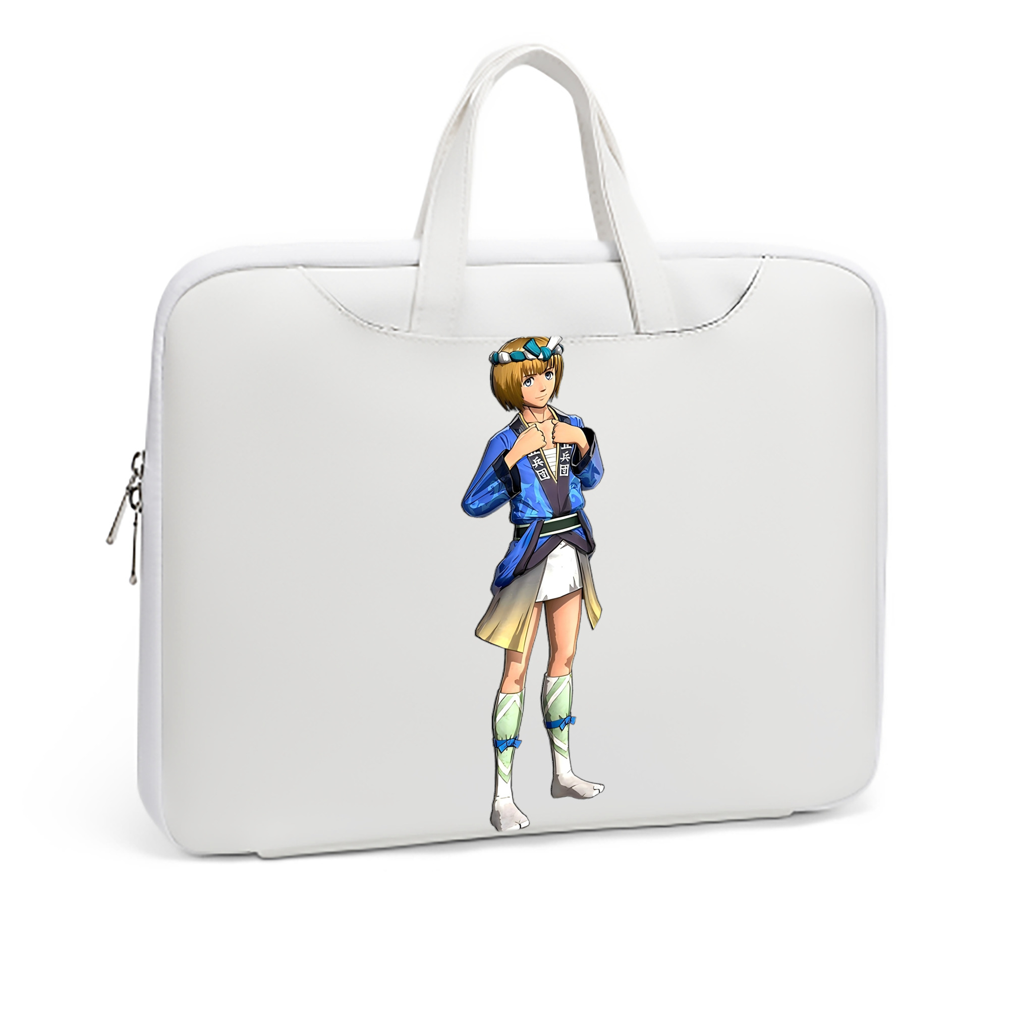 （画像用） 進撃の巨人 アルミン·アルレルト Attack on Titan Armin Arlert レザーラップトップバッグ　ノートパソコンケース