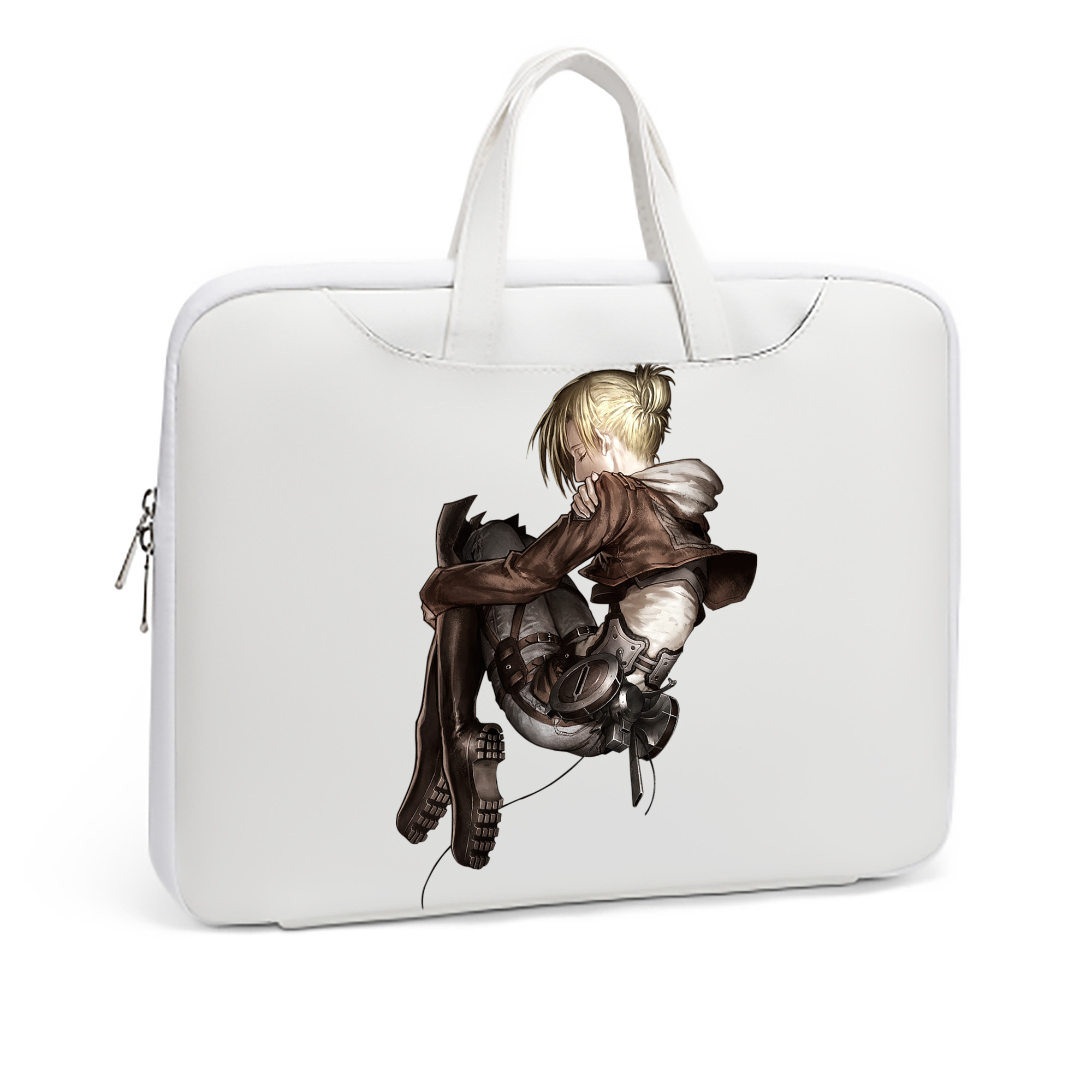 （画像用） 進撃の巨人 アニ・レオンハート Attack on Titan Annie Leonhart レザーラップトップバッグ　ノートパソコンケース