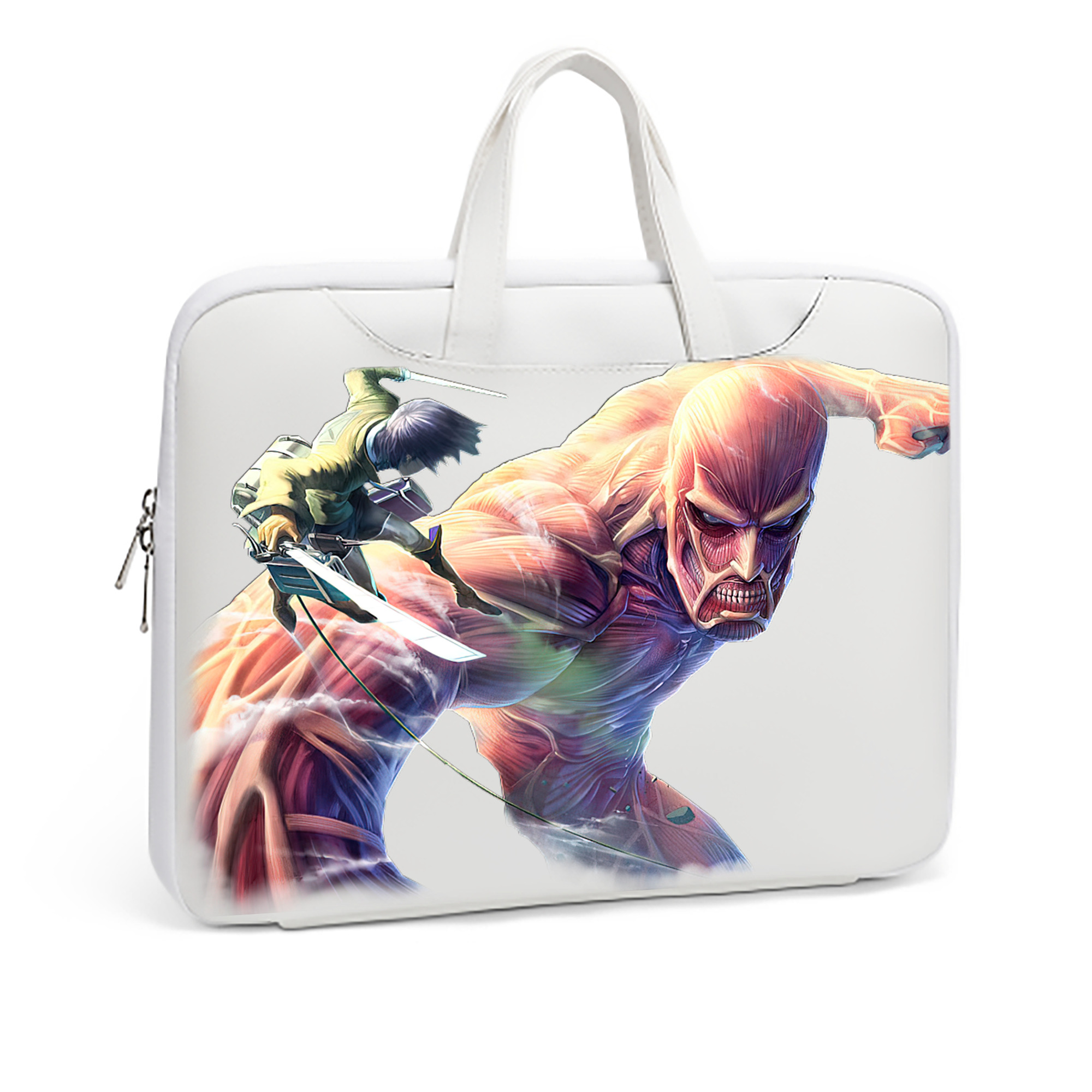 （画像用） 進撃の巨人 Attack on Titan レザーラップトップバッグ　ノートパソコンケース
