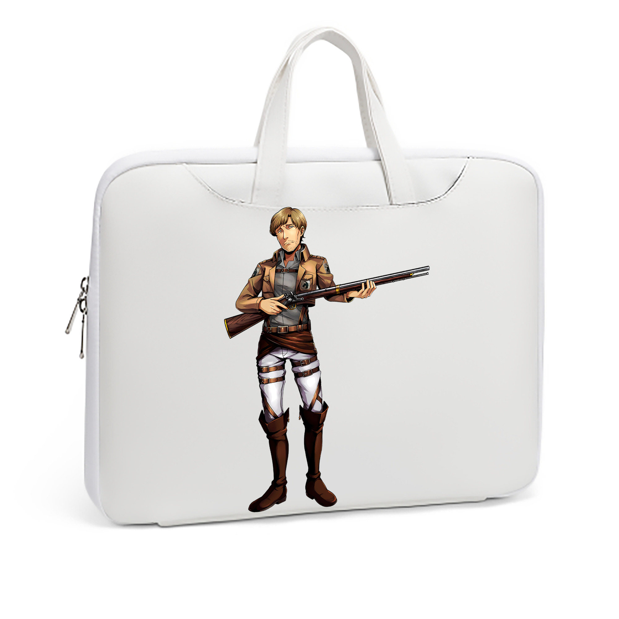 （画像用） 進撃の巨人 Attack on Titan レザーラップトップバッグ　ノートパソコンケース