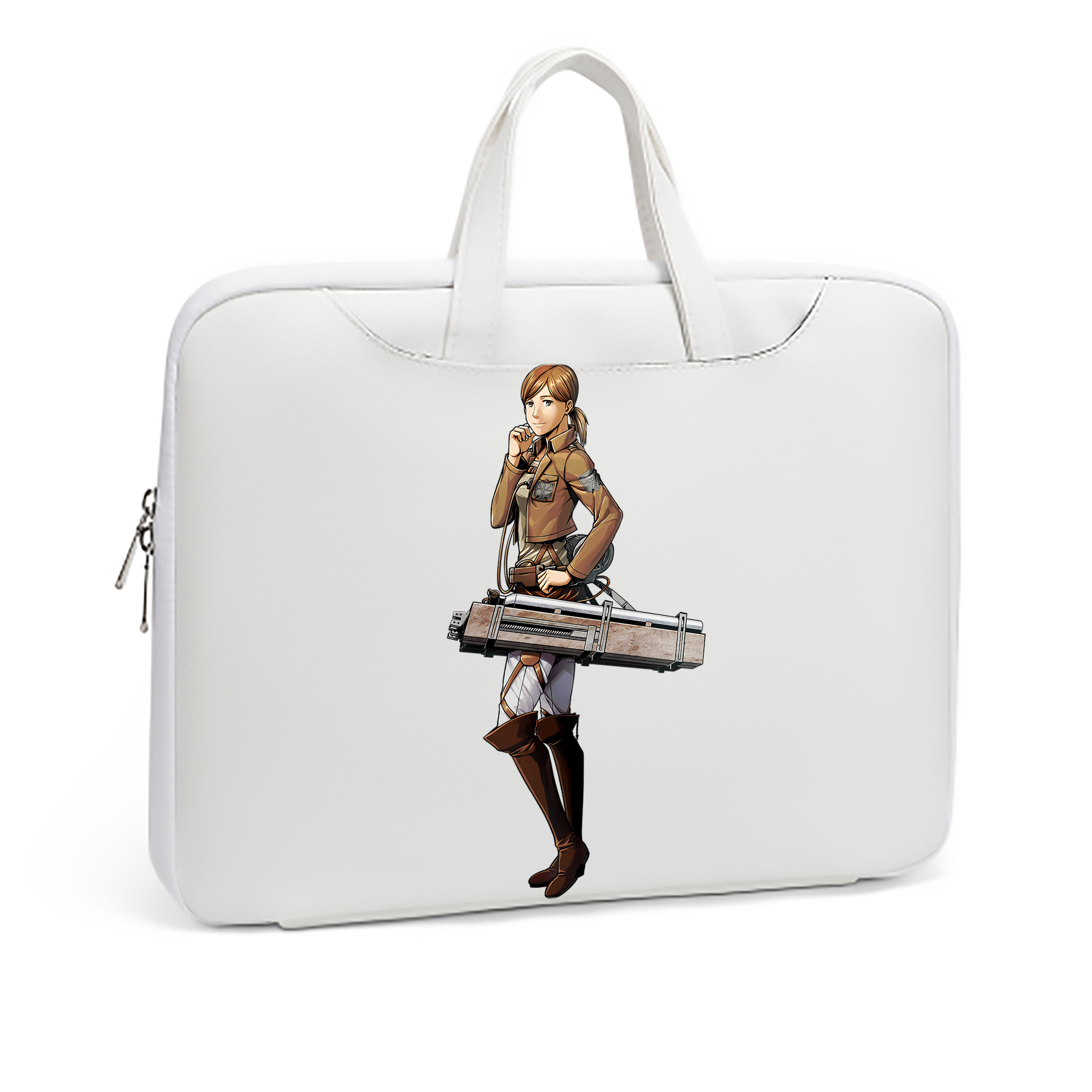 （画像用） 進撃の巨人 Attack on Titan レザーラップトップバッグ　ノートパソコンケース